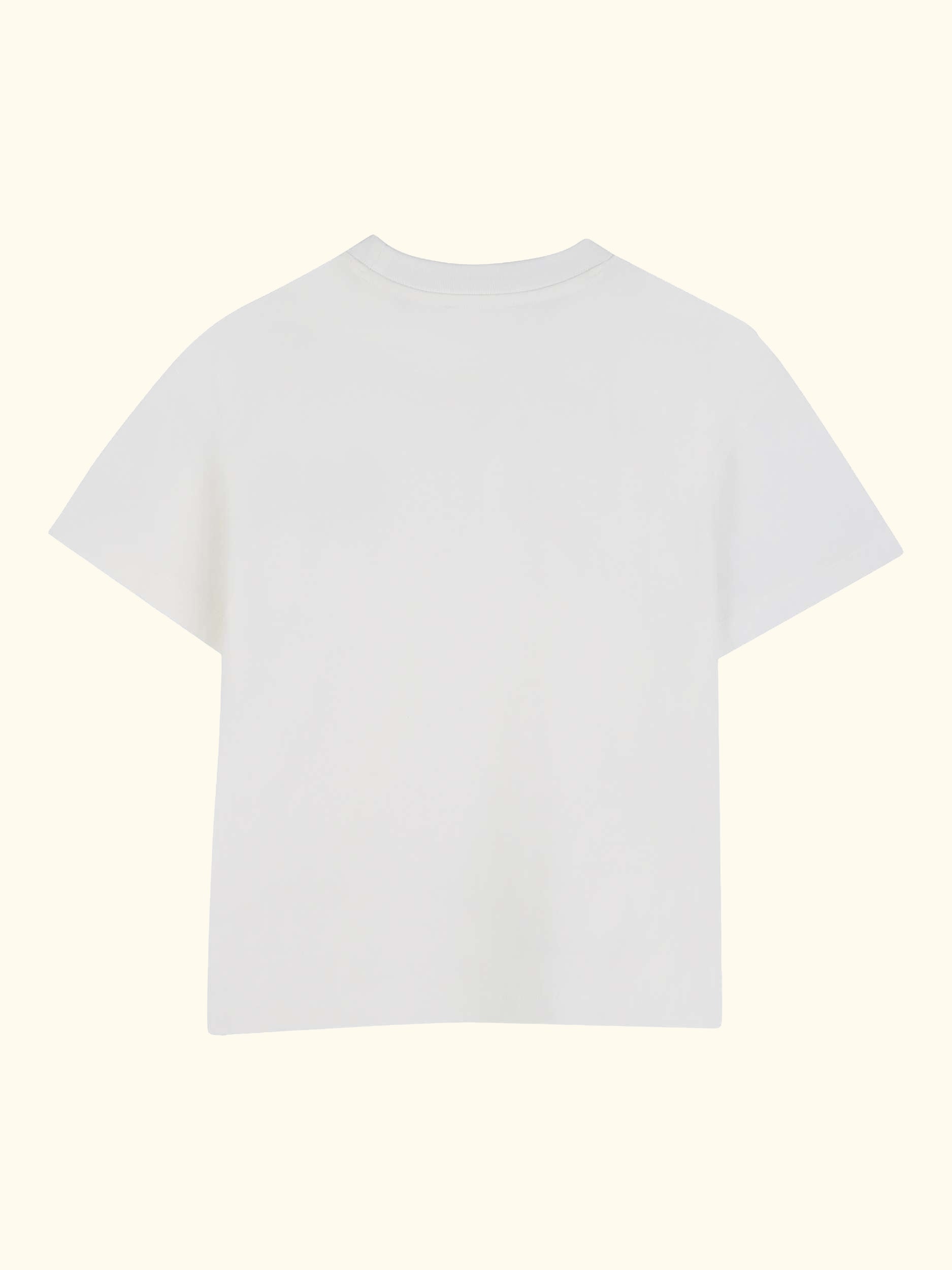 Kids' Short Sleeve Logo Graphic T-Shirt, Off White