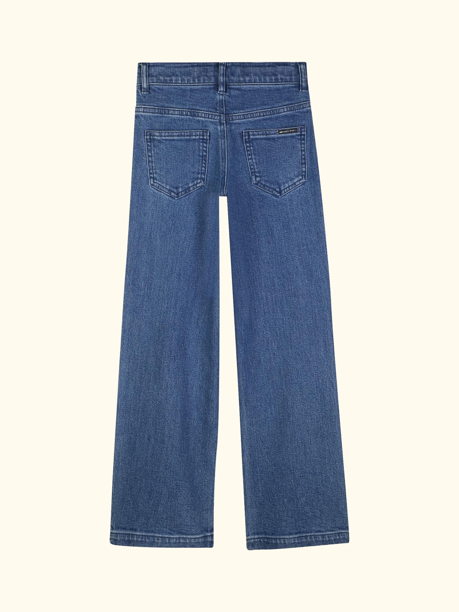 Kids' Studded Denim Jeans, Blue