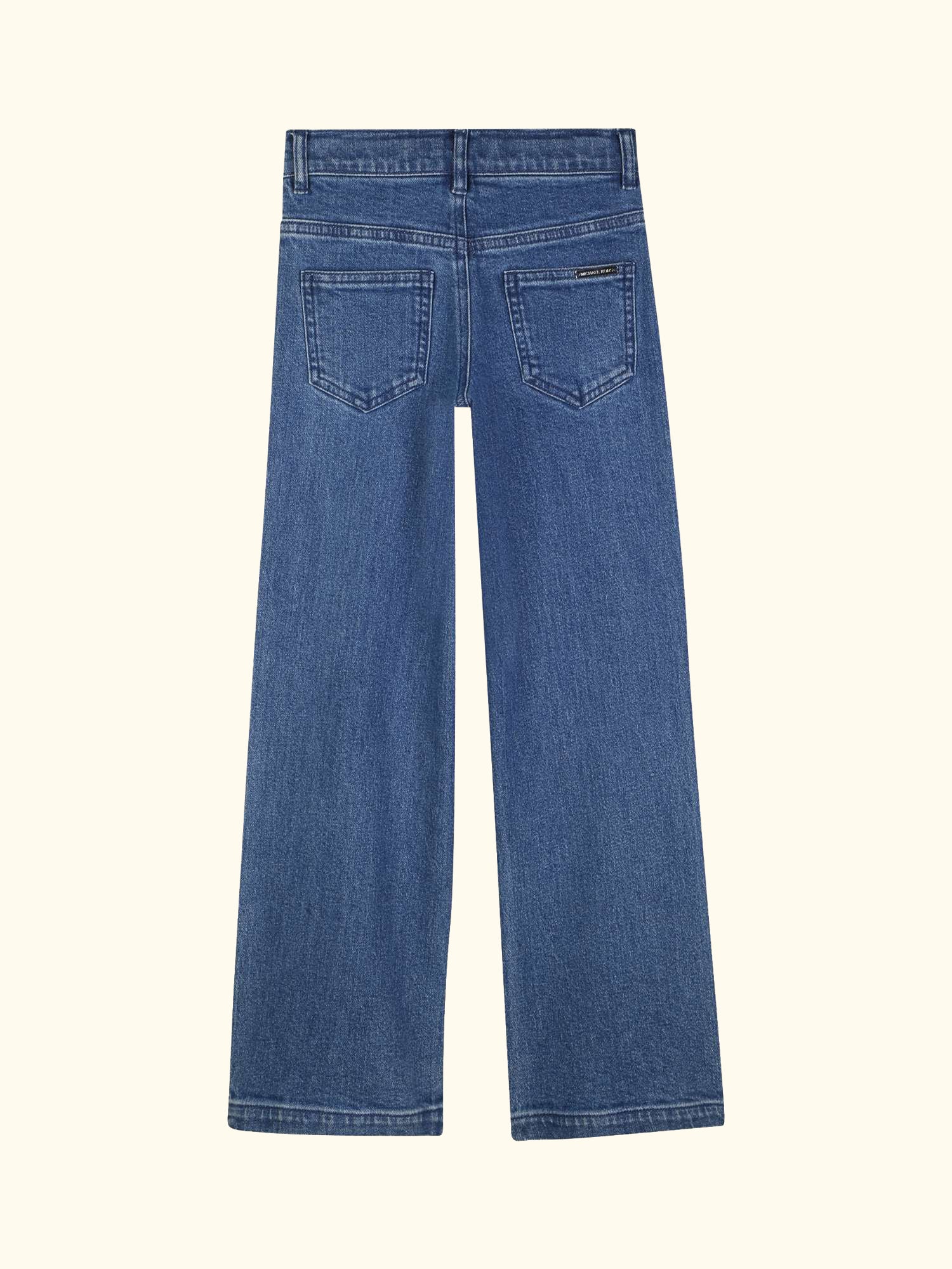 Kids' Studded Denim Jeans, Blue