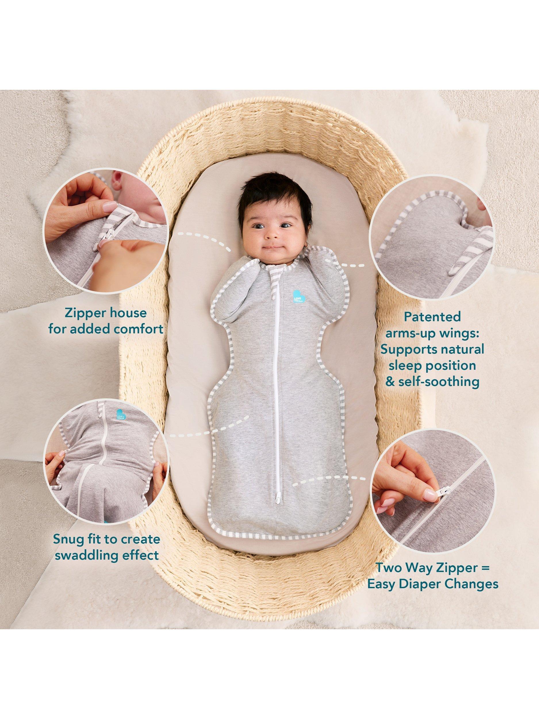 Swaddle Up Baby Sleeping Bag, 1.0 Tog, Deep Olive