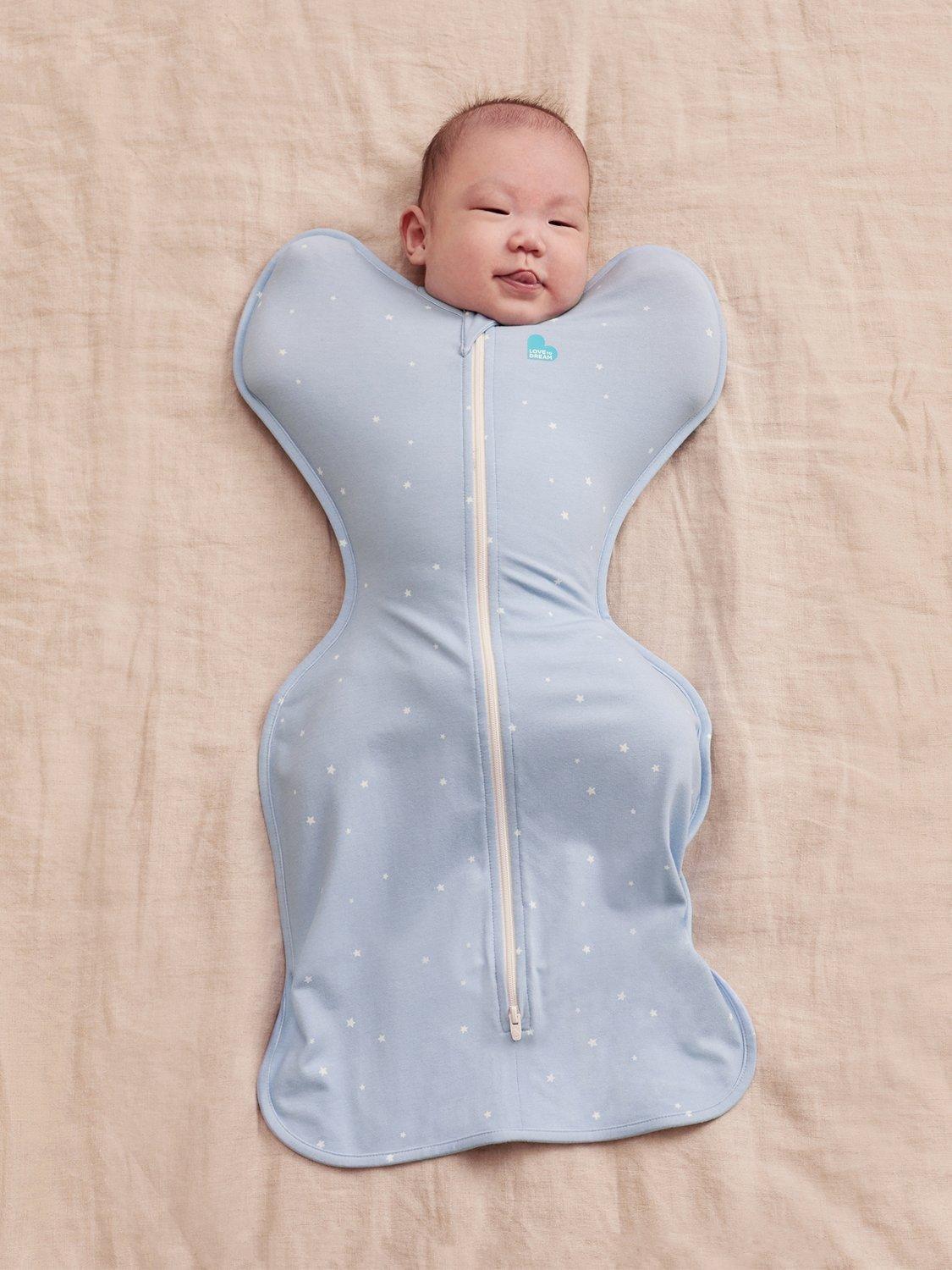 Swaddle Up Baby Sleeping Bag, 1.0 Tog, Blue