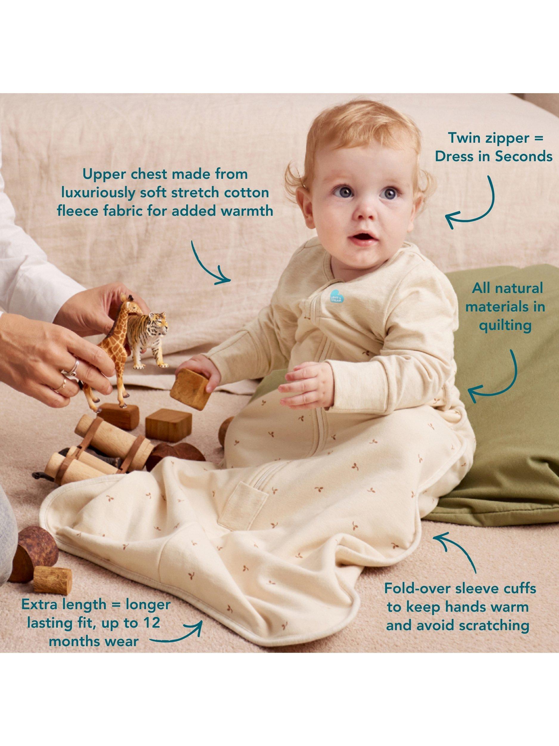 Sleeveless Baby Sleeping Bag, 1.5 Tog, Multi