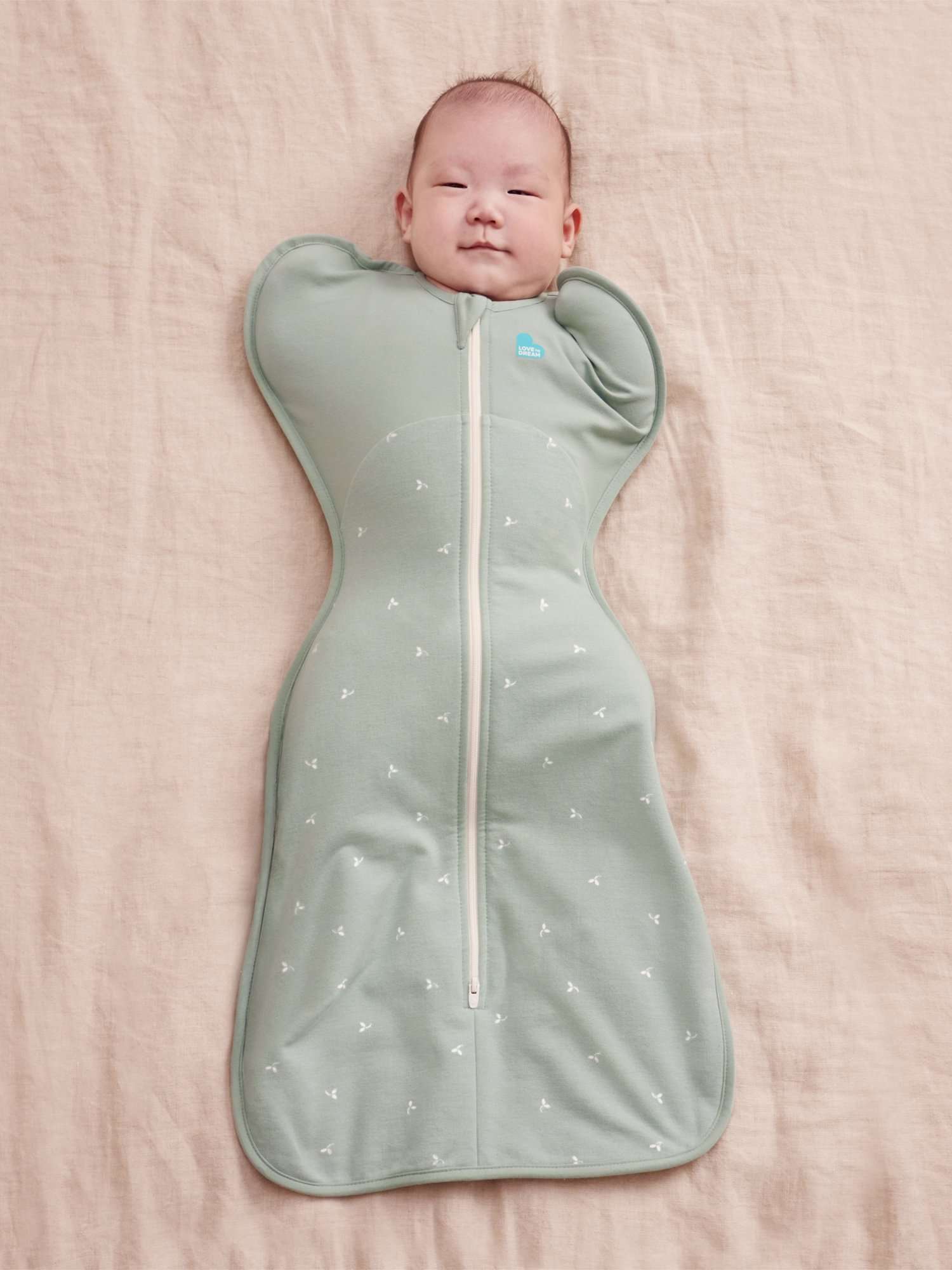 Swaddle Up Baby Sleeping Bag, 1.5 Tog, Green