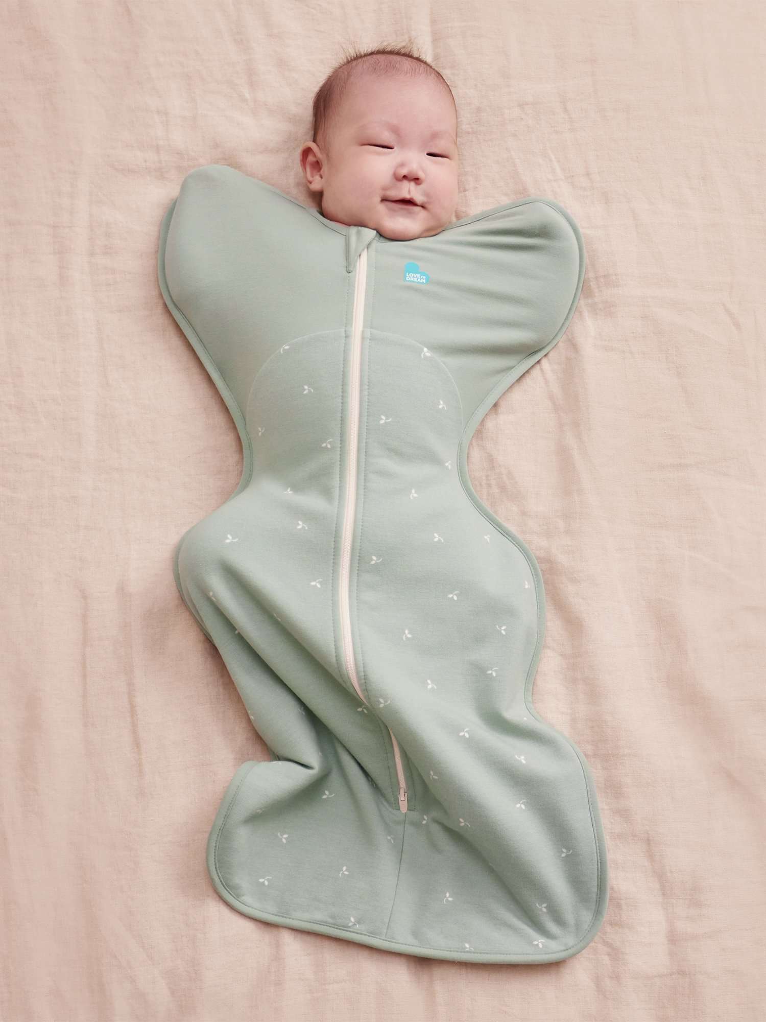 Swaddle Up Baby Sleeping Bag, 1.5 Tog, Green