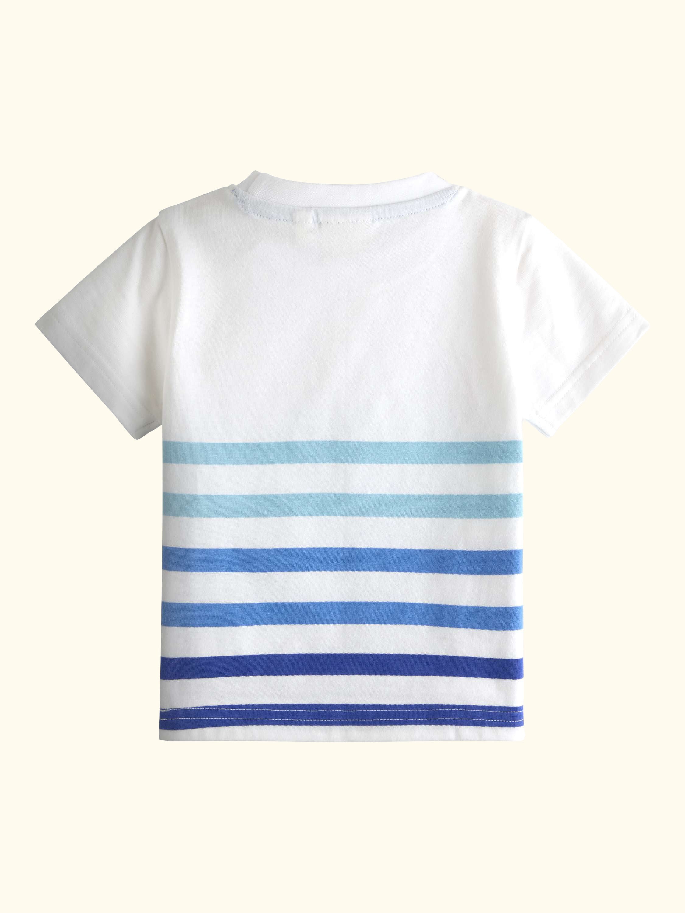 Kids' Short Sleeve Boat T-Shirt, Pack of 2, Indigo Blue