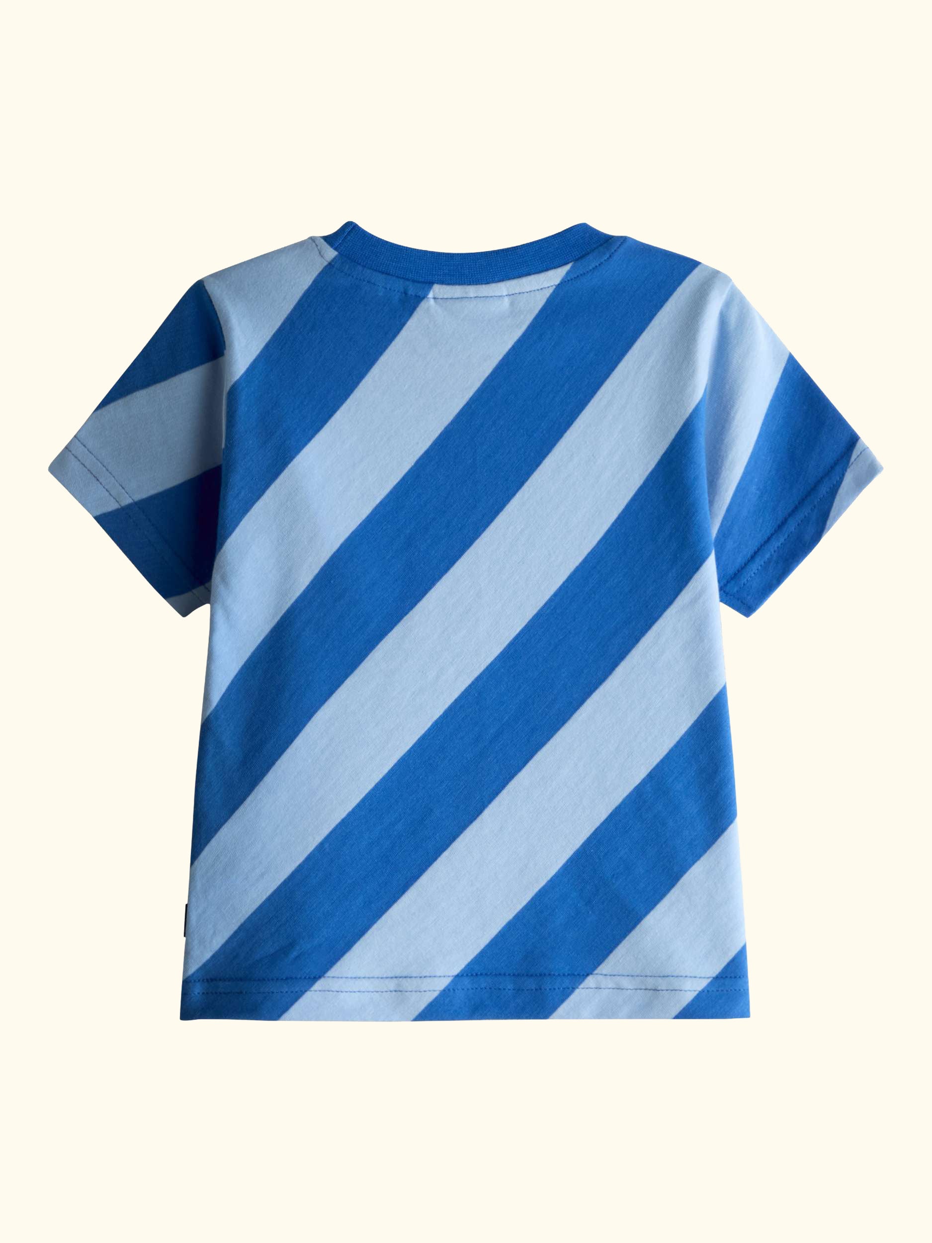 Kids' Surf's Up Crab Appliqué T-Shirt, Chambray Blue