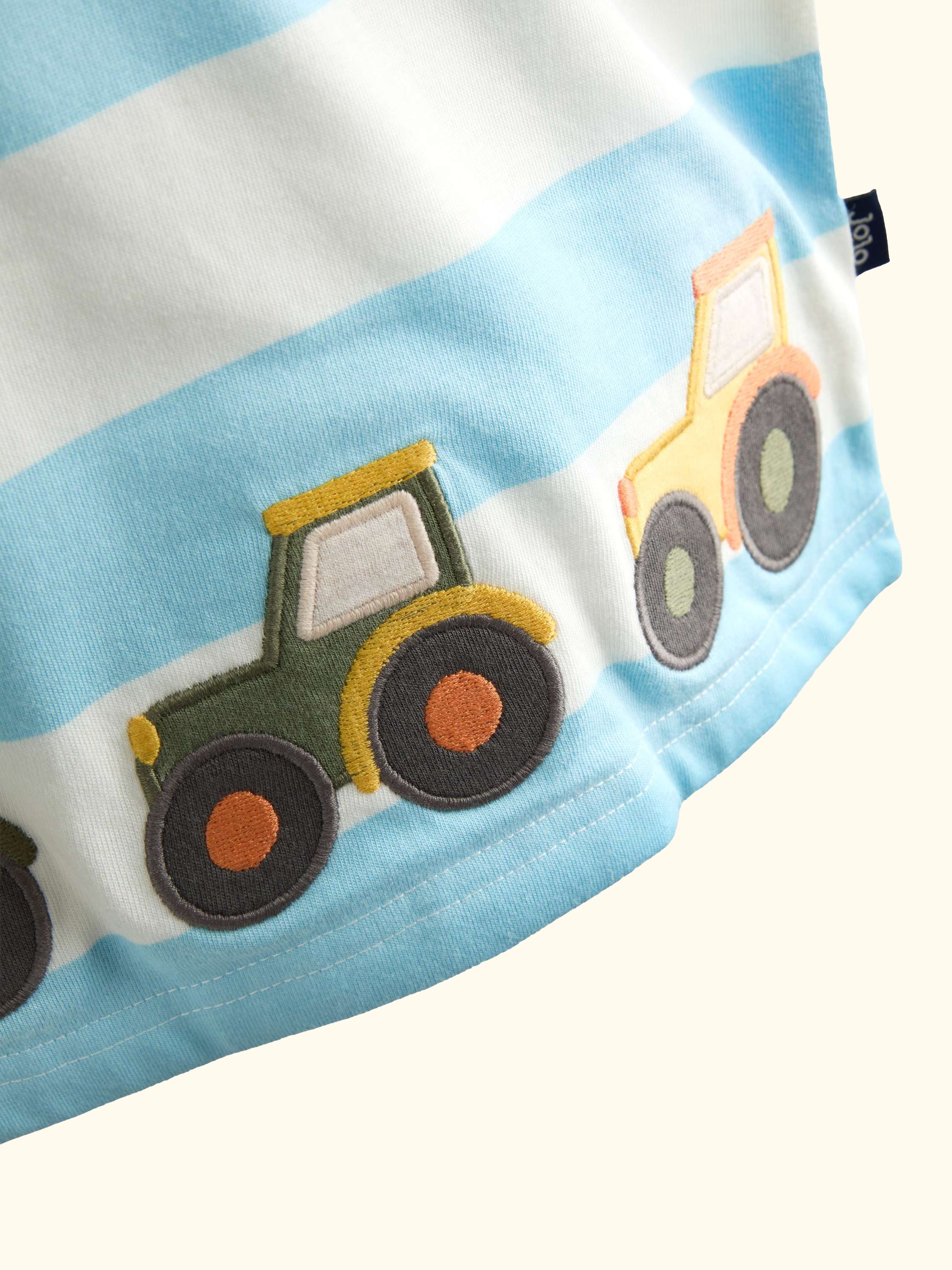 Kids' Short Sleeve Applique T-Shirt, Light Blue