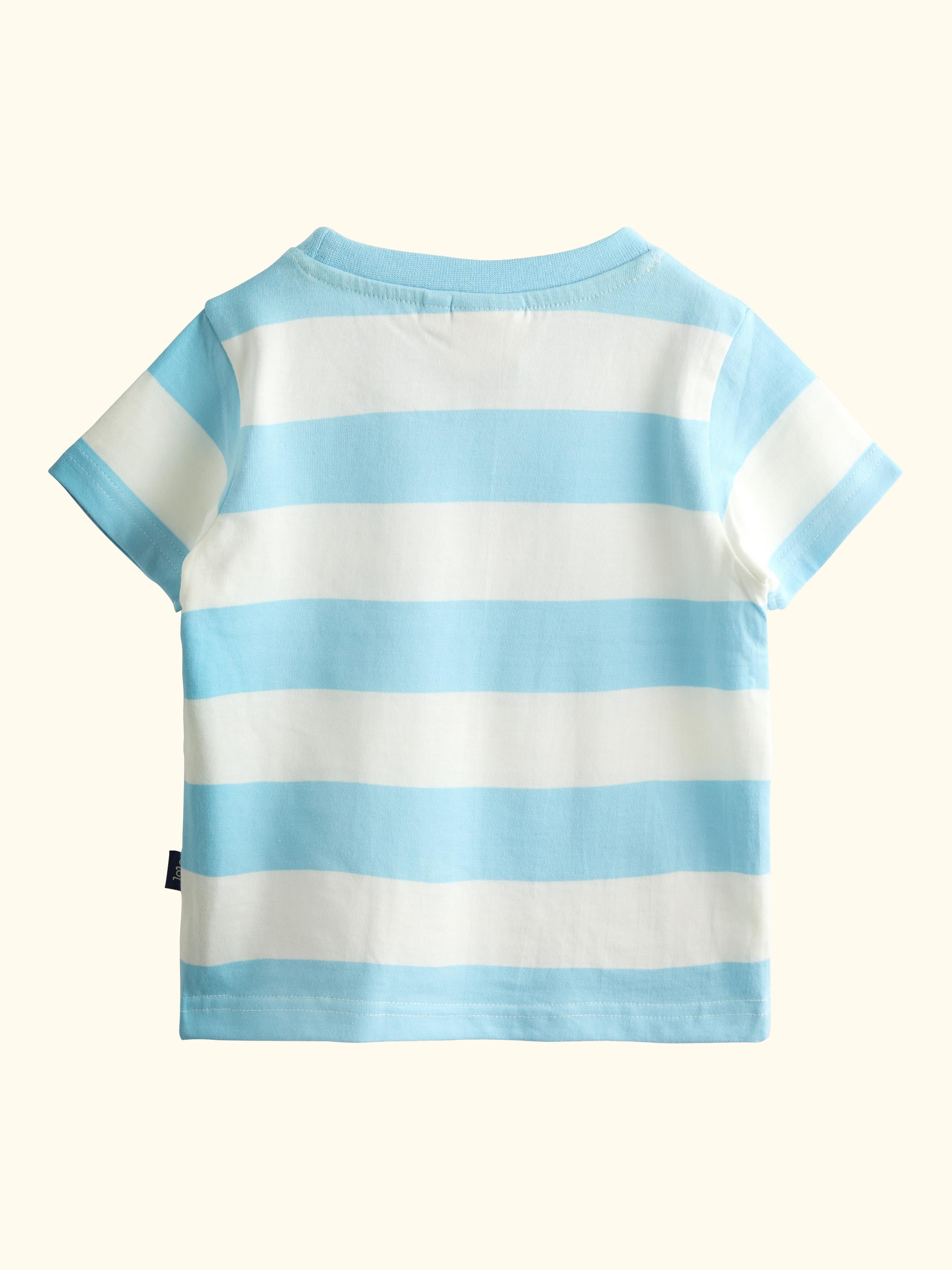 Kids' Short Sleeve Applique T-Shirt, Light Blue