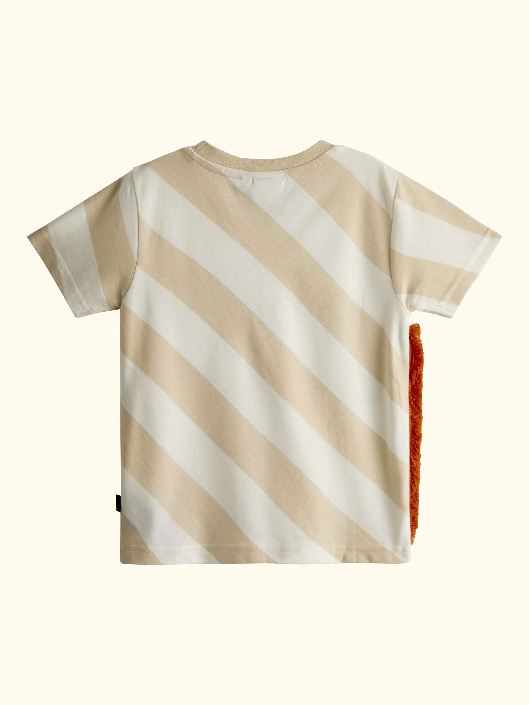 Kids' Giraffe Applique T-Shirt, Stone