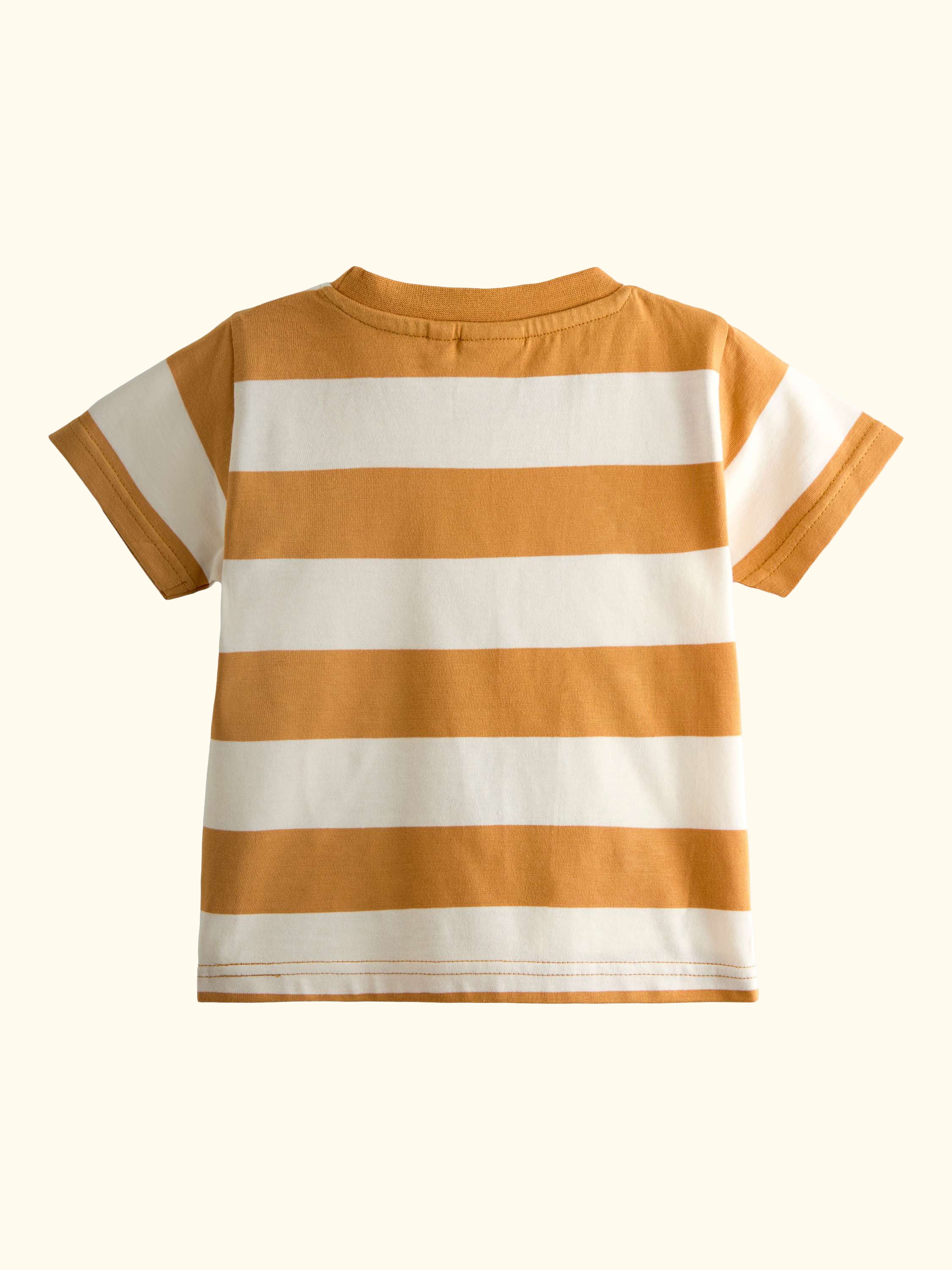 Kids' Safari Fun Short Sleeve Applique T-Shirt, Mustard Yellow