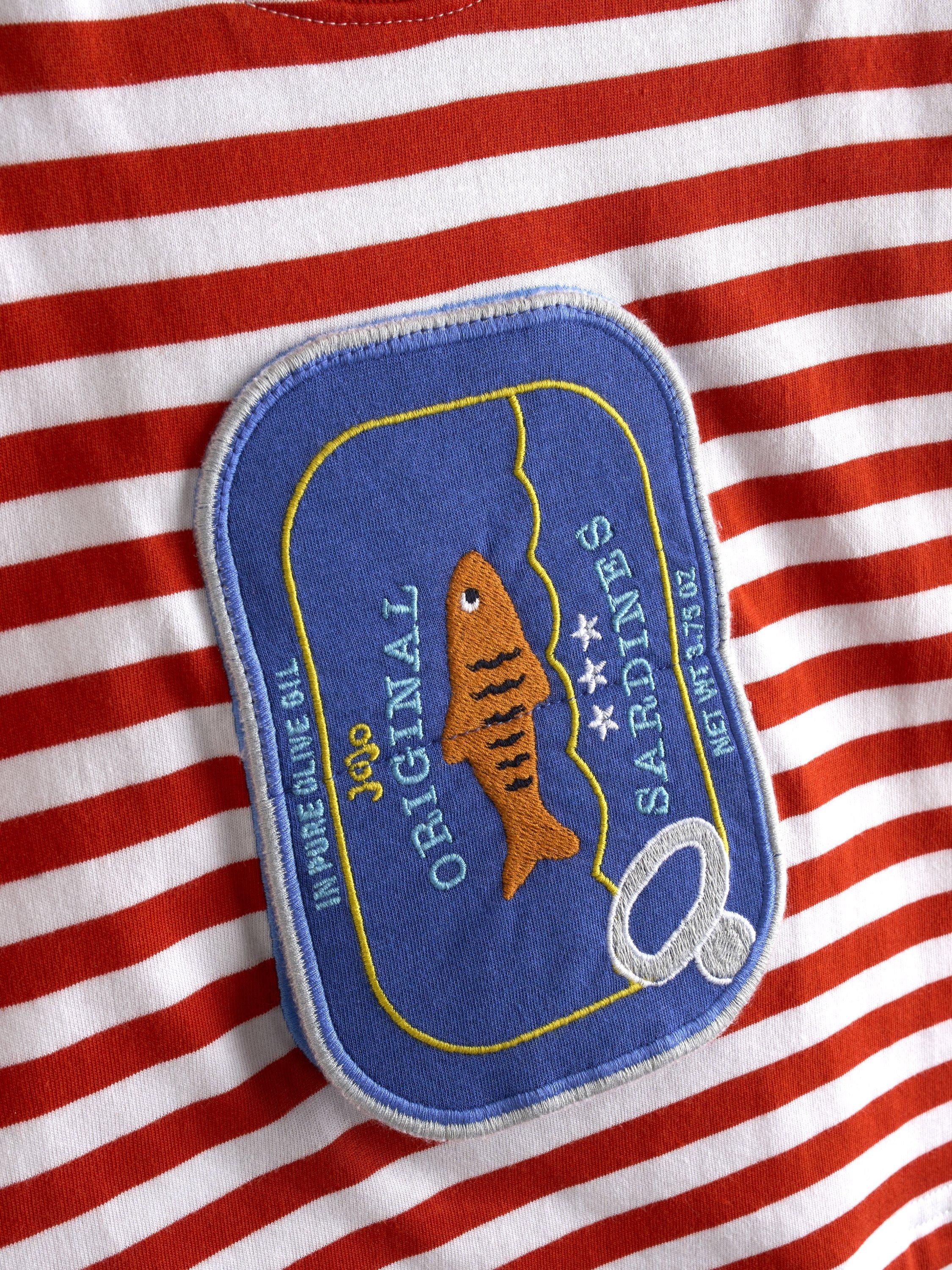 Kids' Short Sleeve Sardine T-Shirt, Bright Red