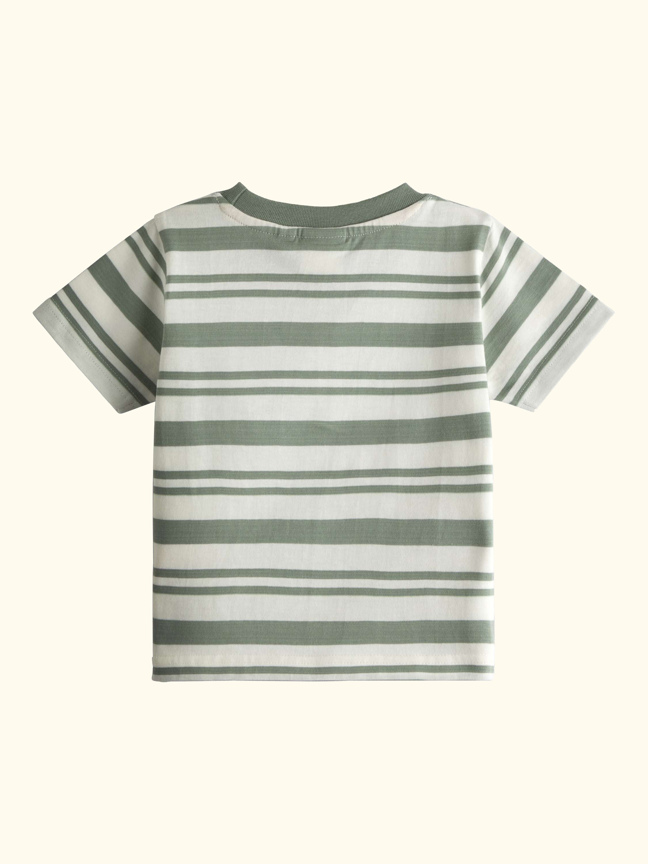 Kids' Stay Wild Embroidered T-Shirt, Khaki Green