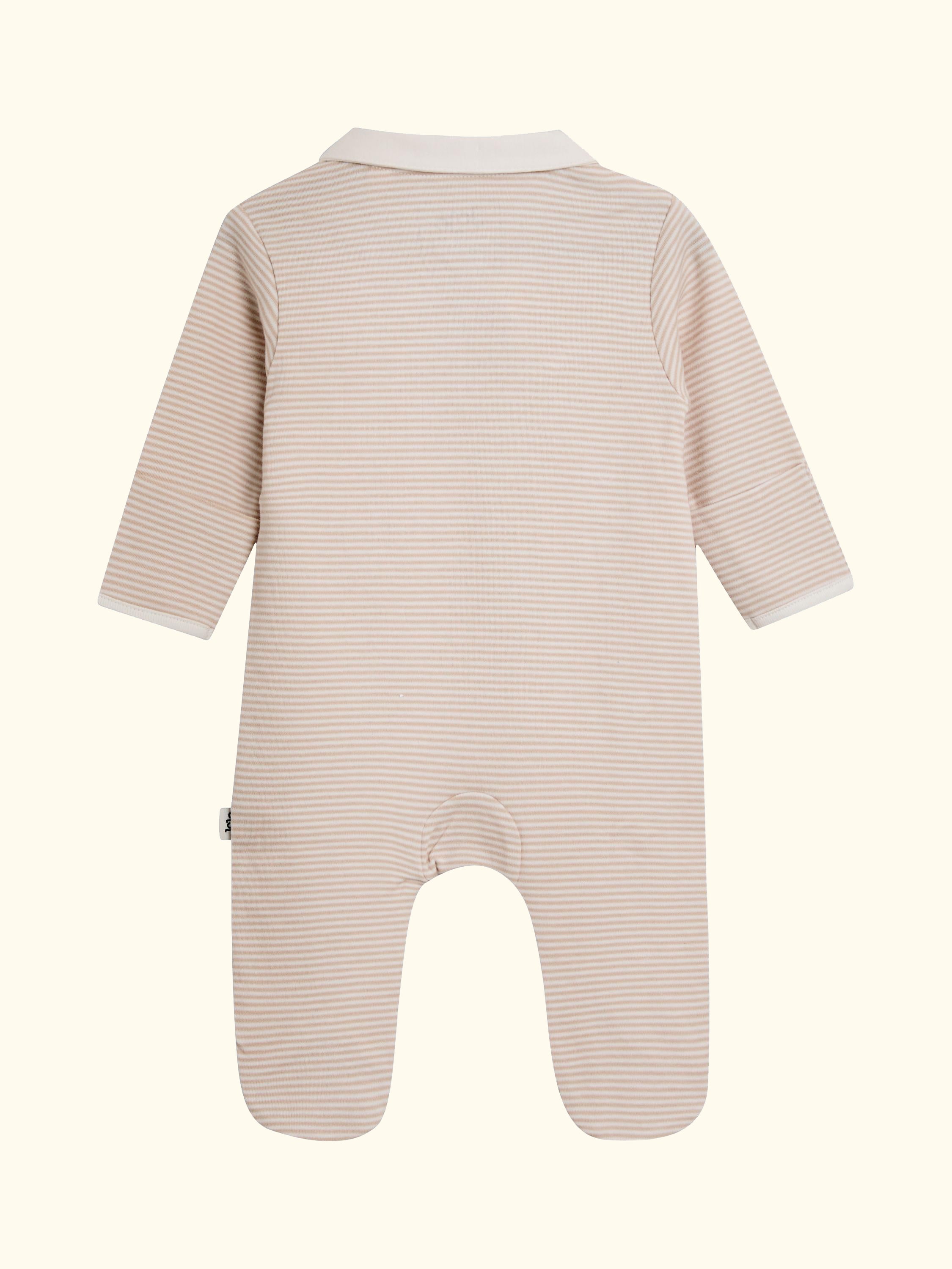 Baby Daddy Bear Sleep Suit, Brown