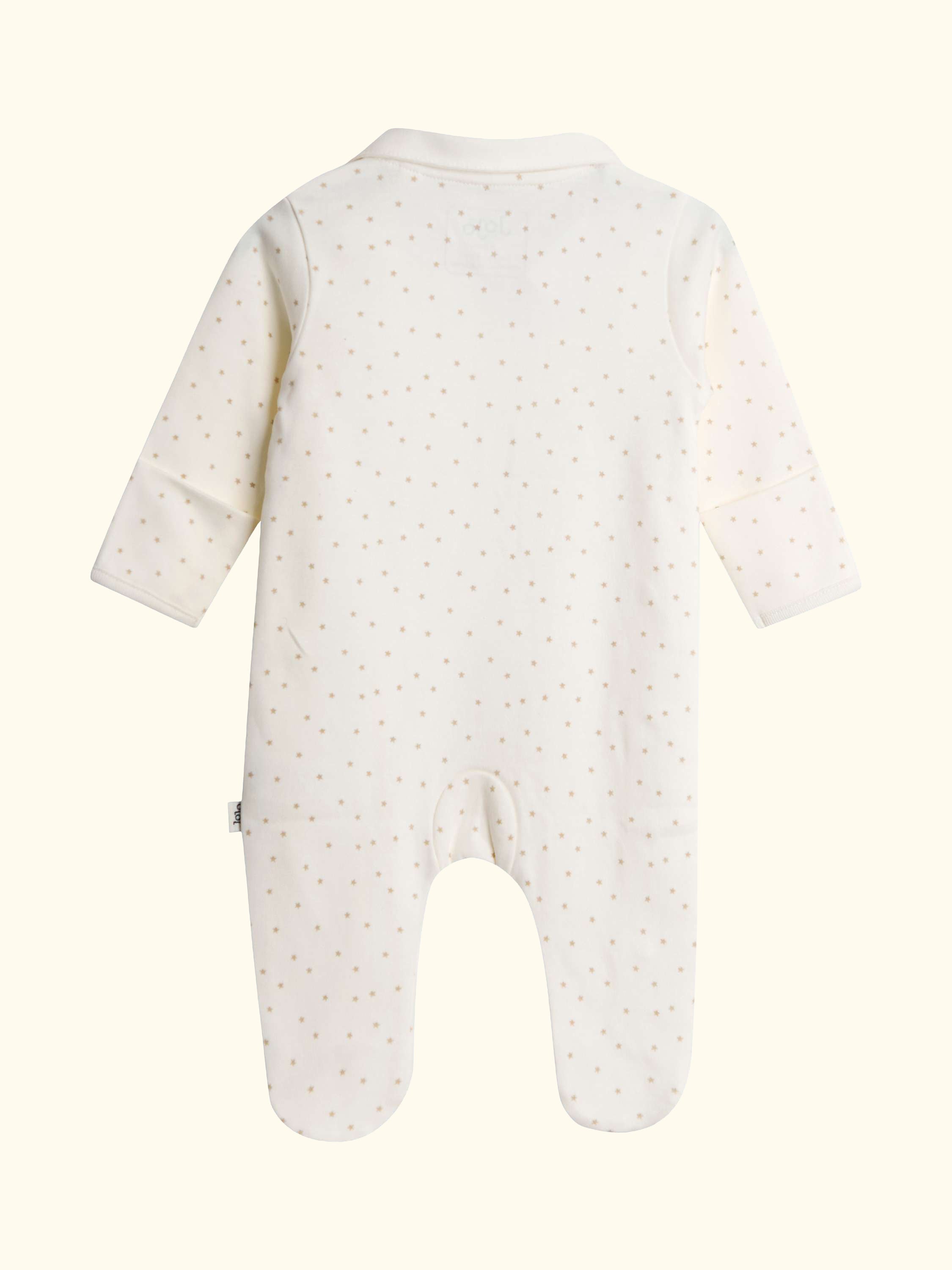 Baby I Love Mummy Footed Sleepsuit, Cream