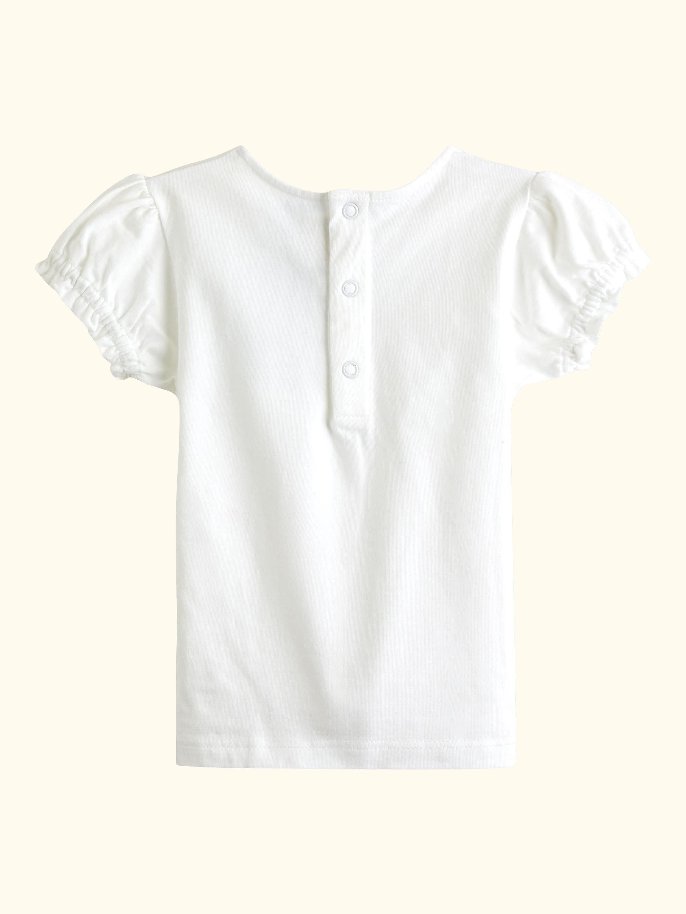 Baby Smocked Dungarees, T-Shirt & Headband Set, Light Yellow
