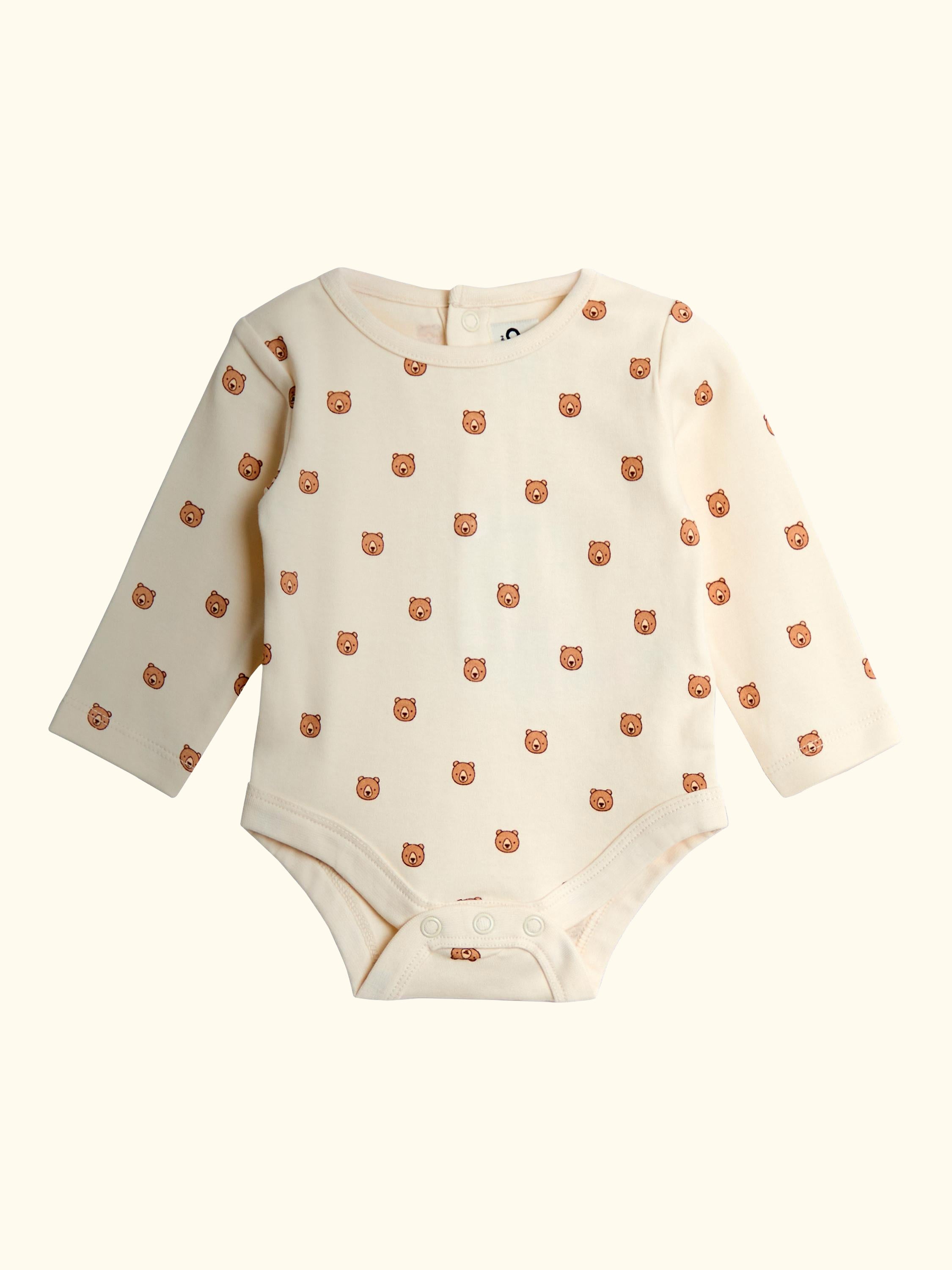 Baby Bear Dungaree Set, Blue/Brown