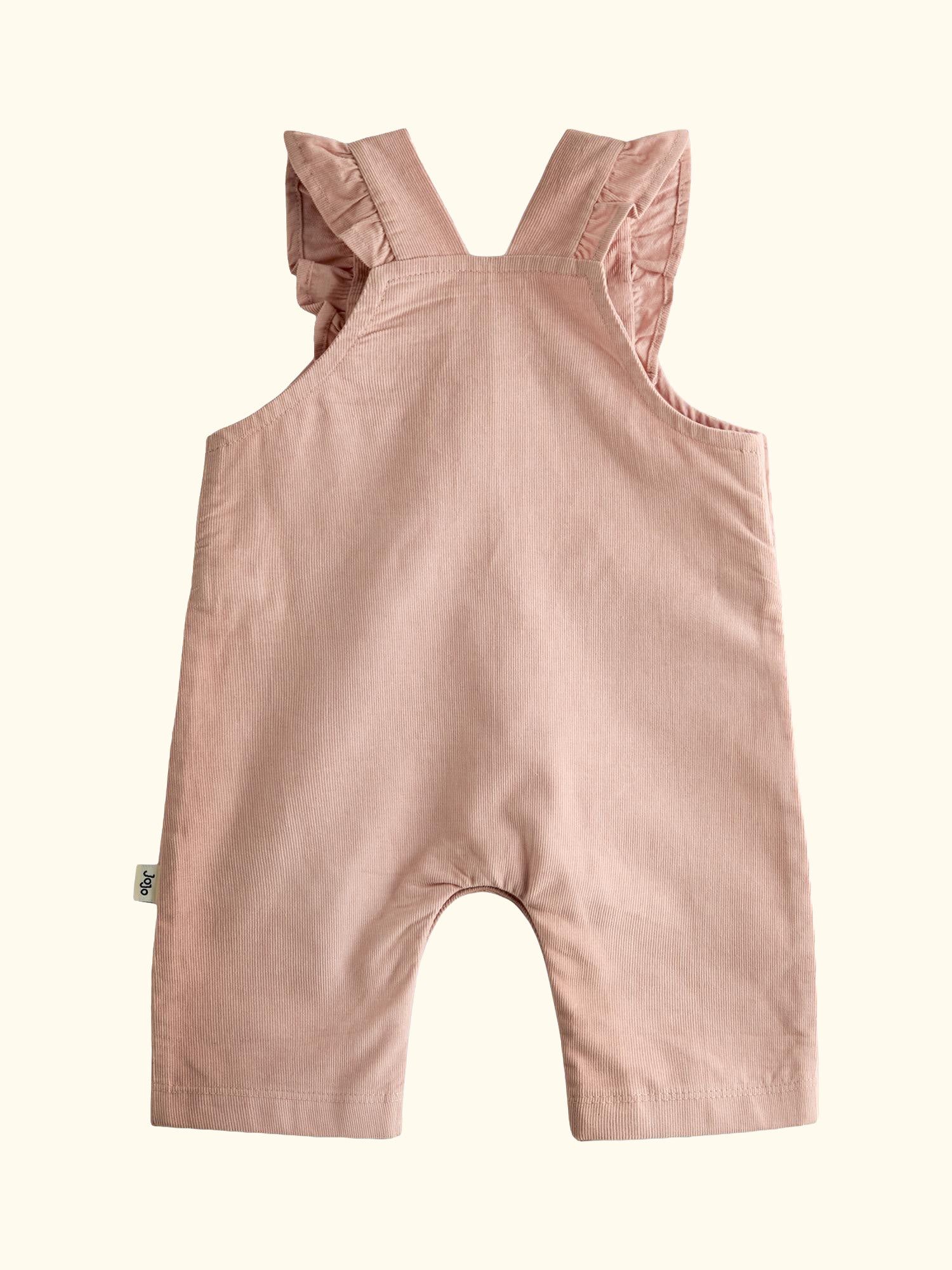 Baby Strawberry Bodysuit and Dungarees Set, Pink