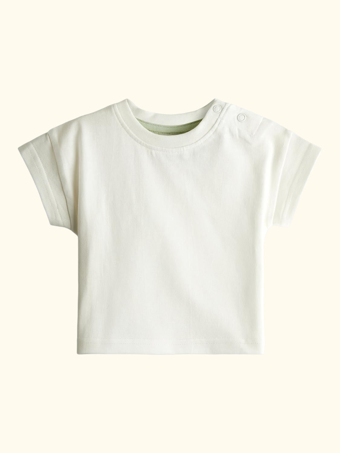 Baby Harlequin Dungarees and T-Shirt Set, Mid Green