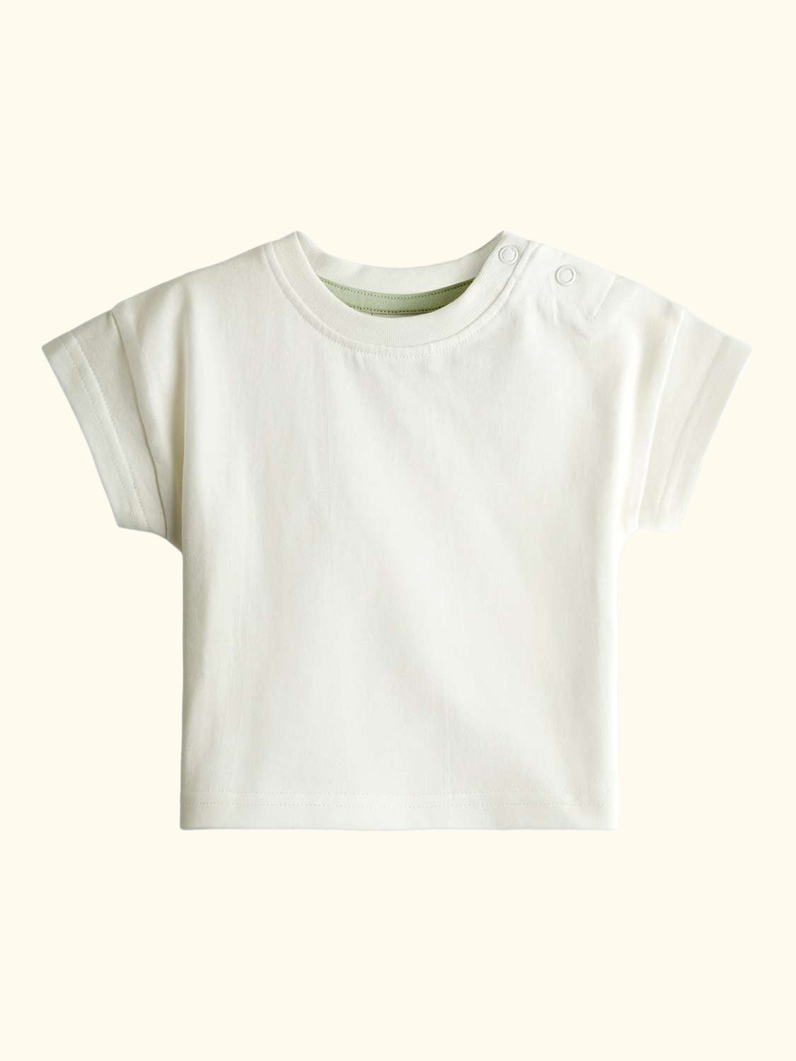 Baby Harlequin Dungarees and T-Shirt Set, Mid Green