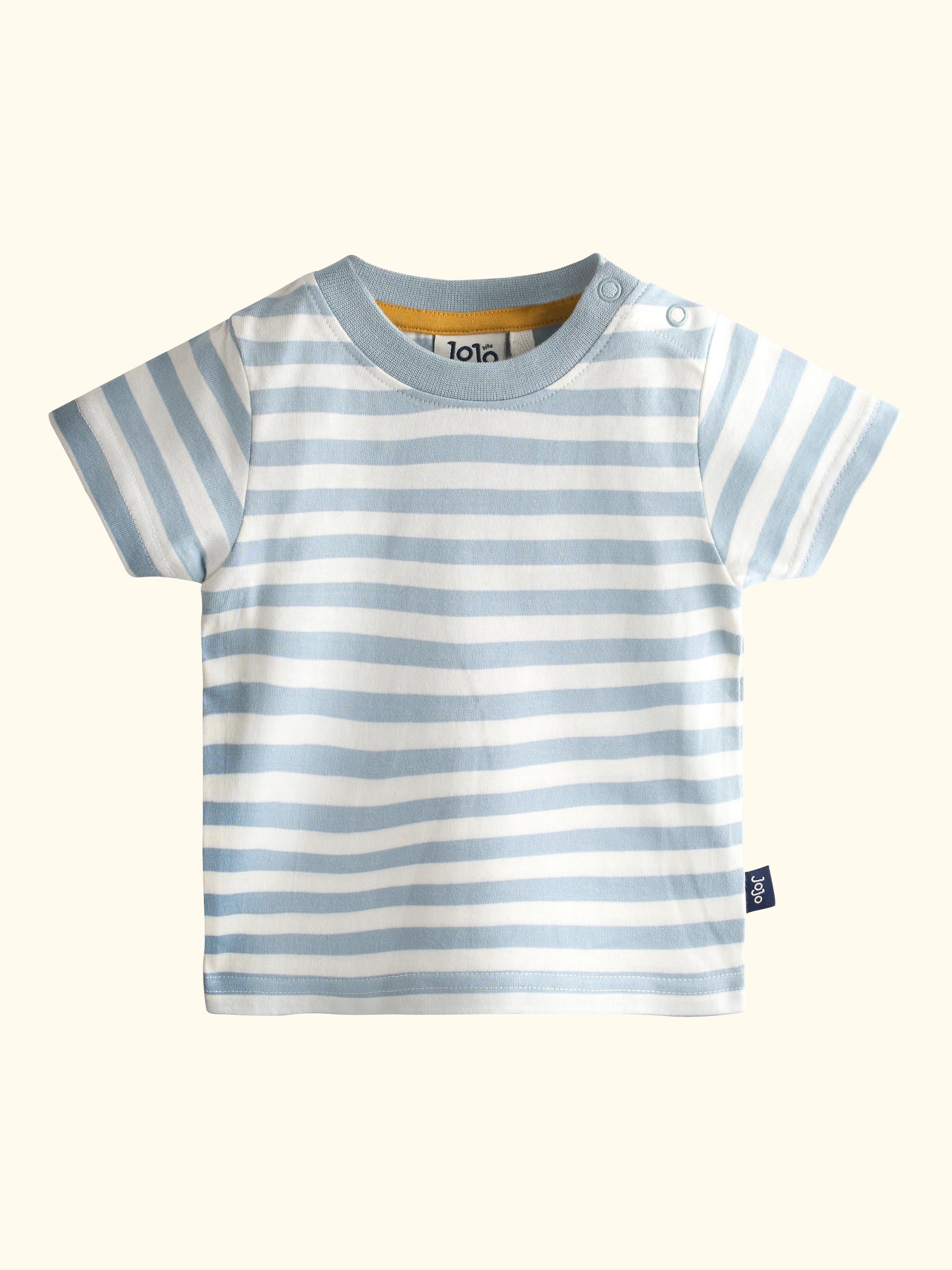 Baby Appliqué Dungarees and Stripe Top Set, Khaki Green