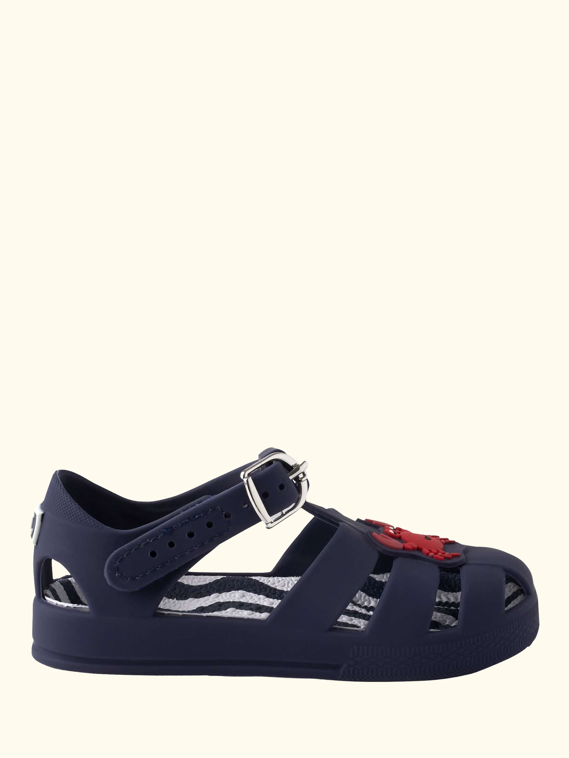 Kids' Crab Jelly Sandals, Mid Blue