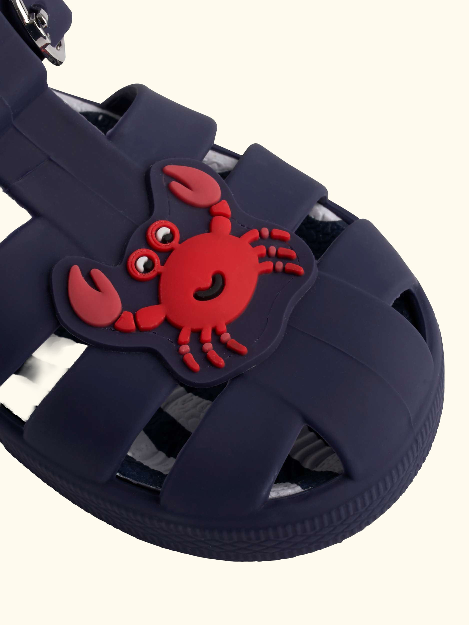 Kids' Crab Jelly Sandals, Mid Blue