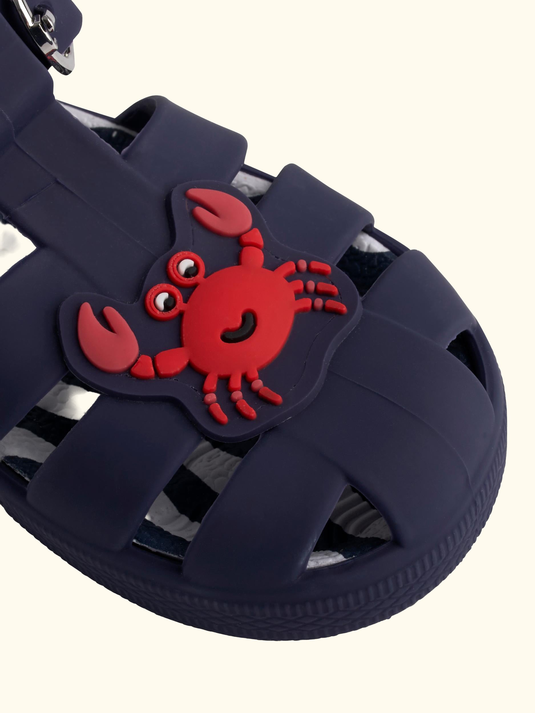 Kids' Crab Jelly Sandals, Mid Blue