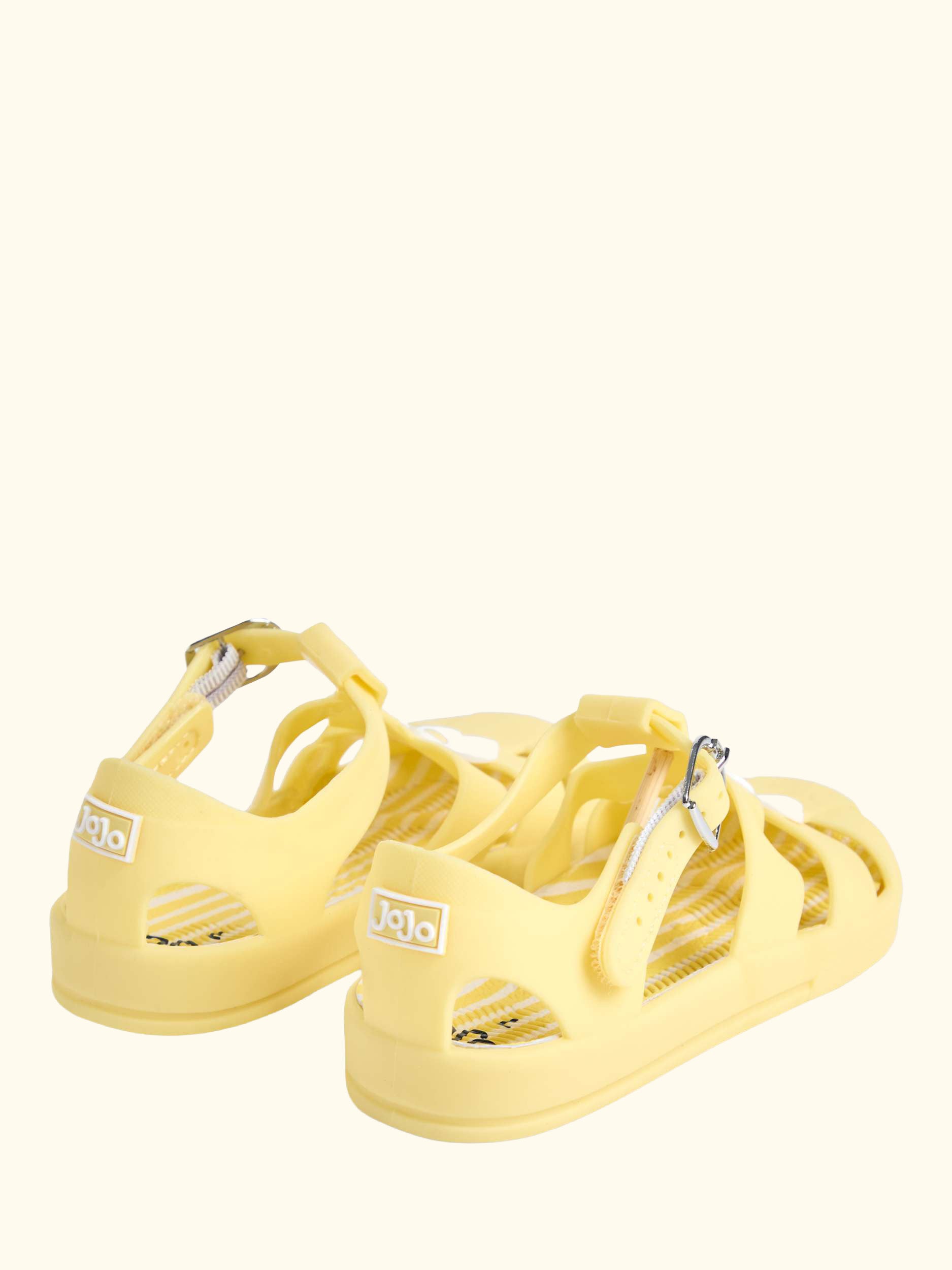 Kids' Flower Jelly Sandals, Yellow