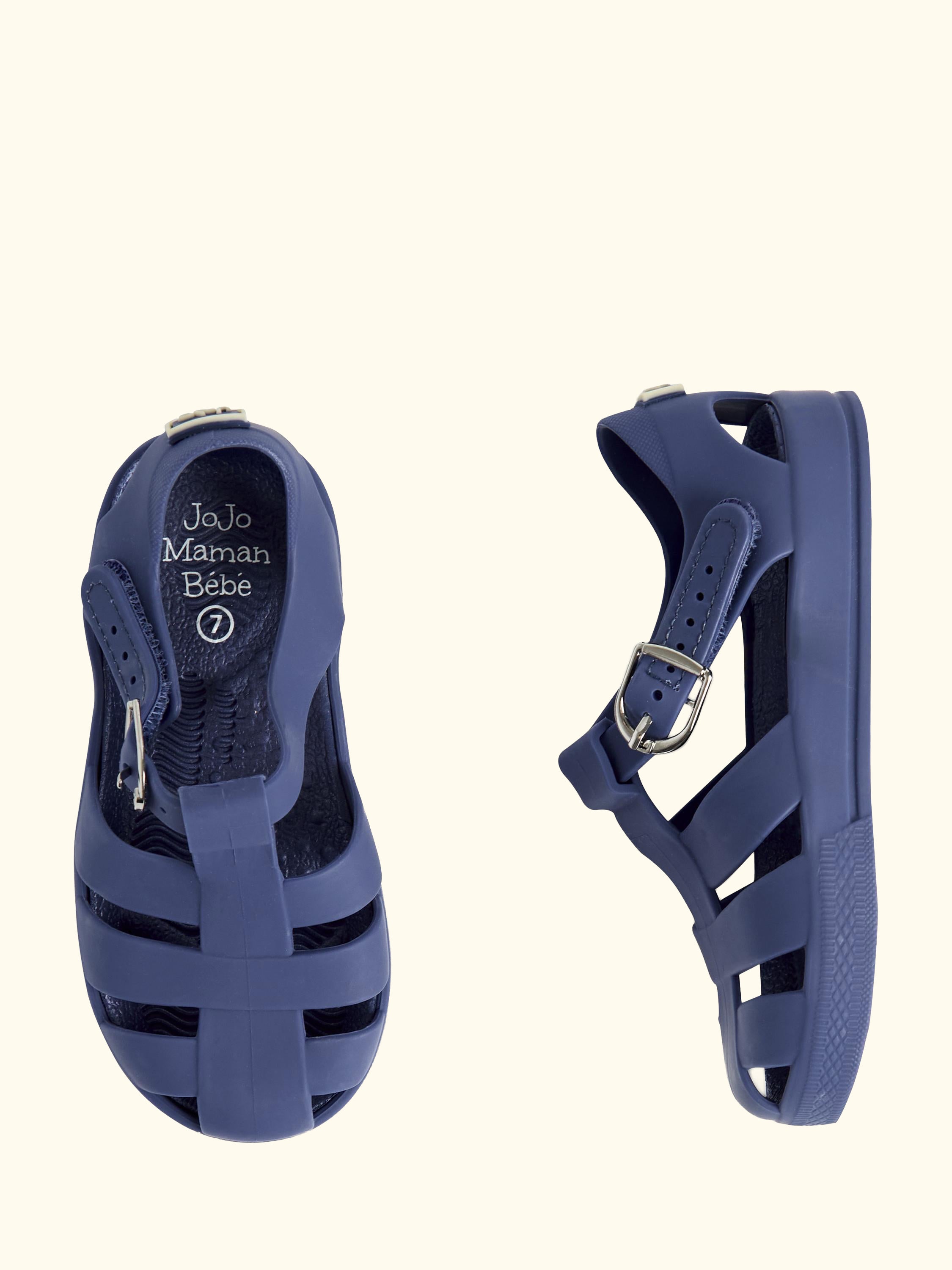 Kids' Jelly Sandals, Navy