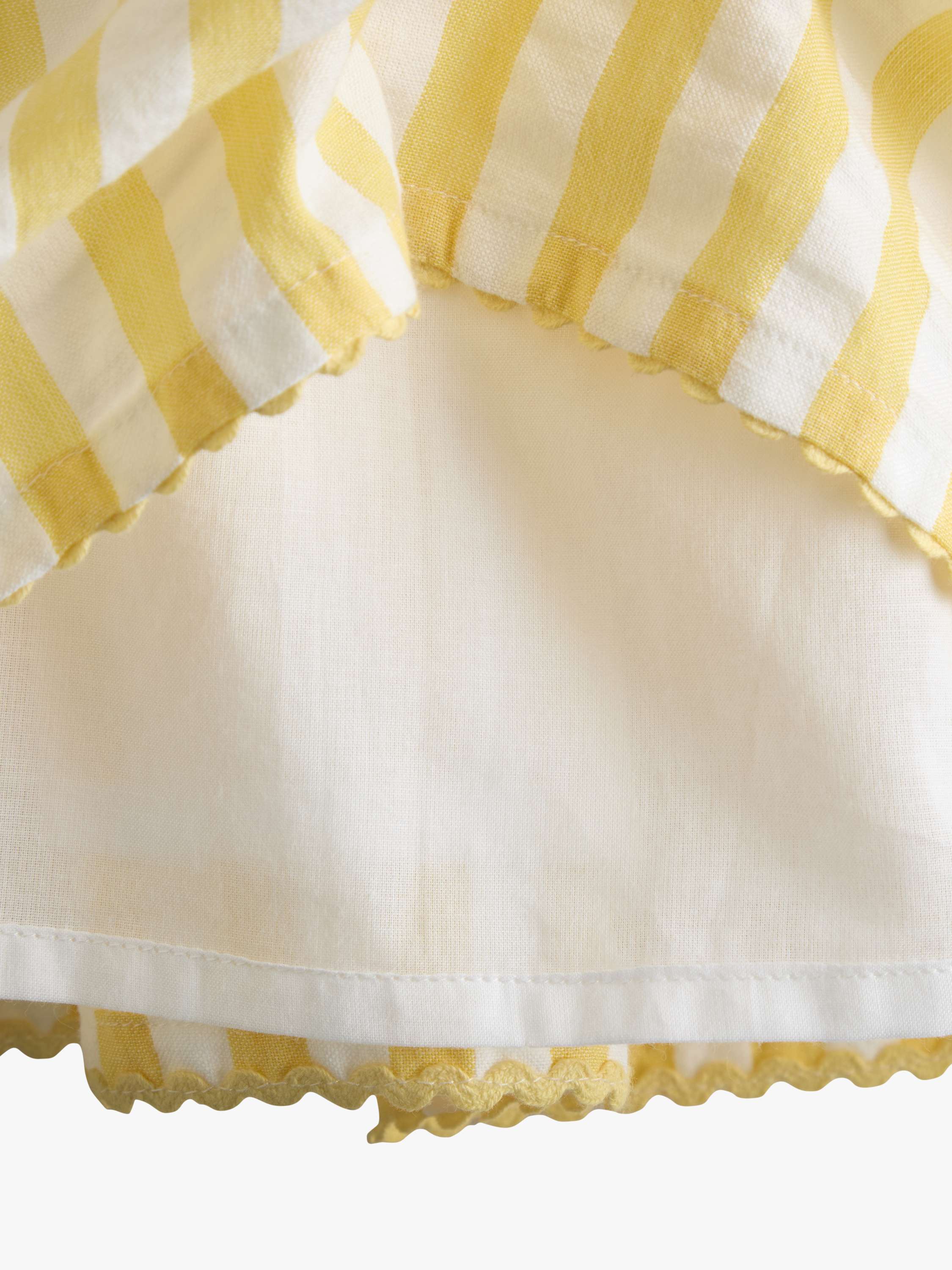 Kids' Cross Back Appliqué Sun Dress, Mid Yellow