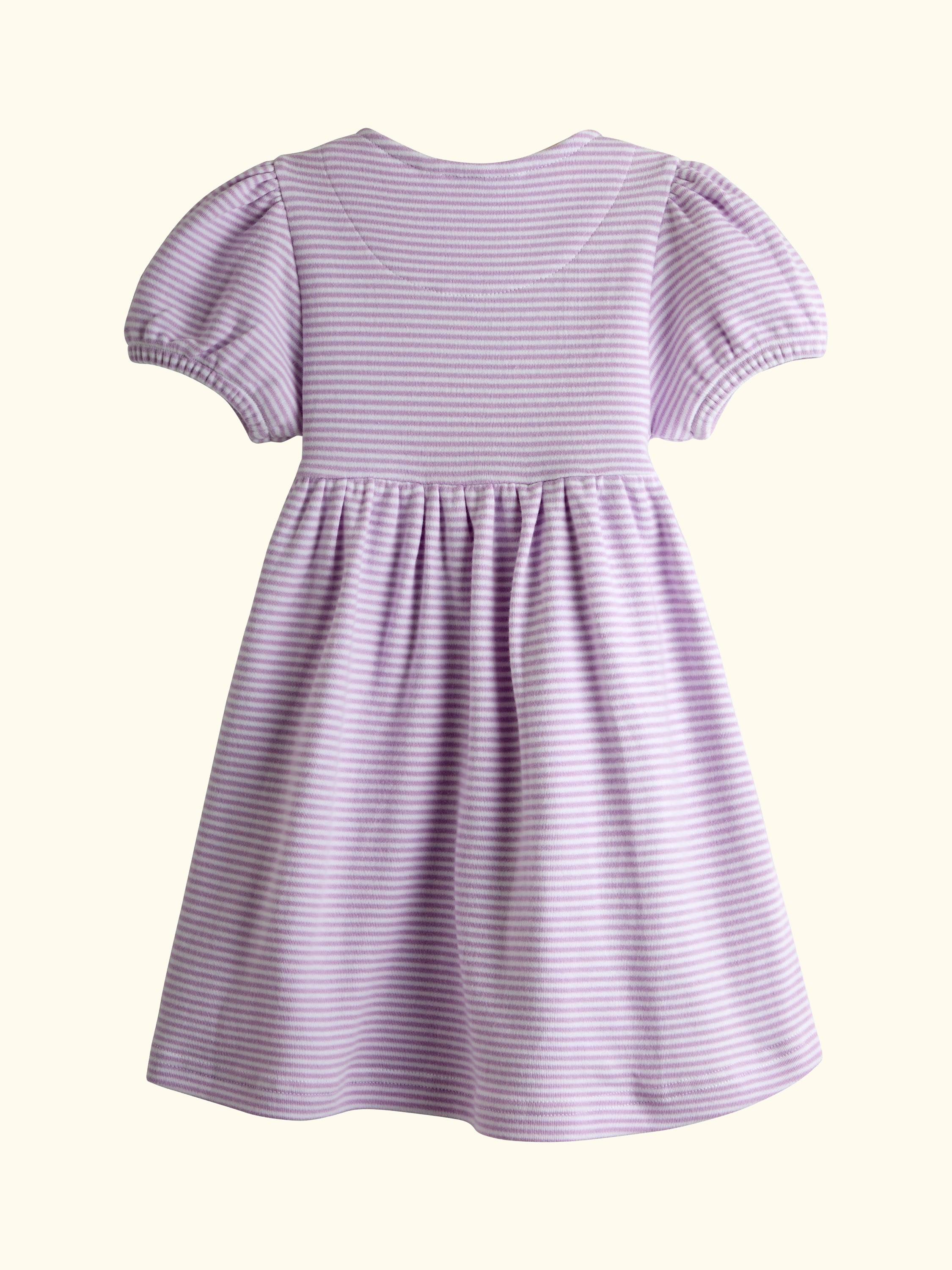 Kids' Fairy Applique Button Front Dress, Lilac