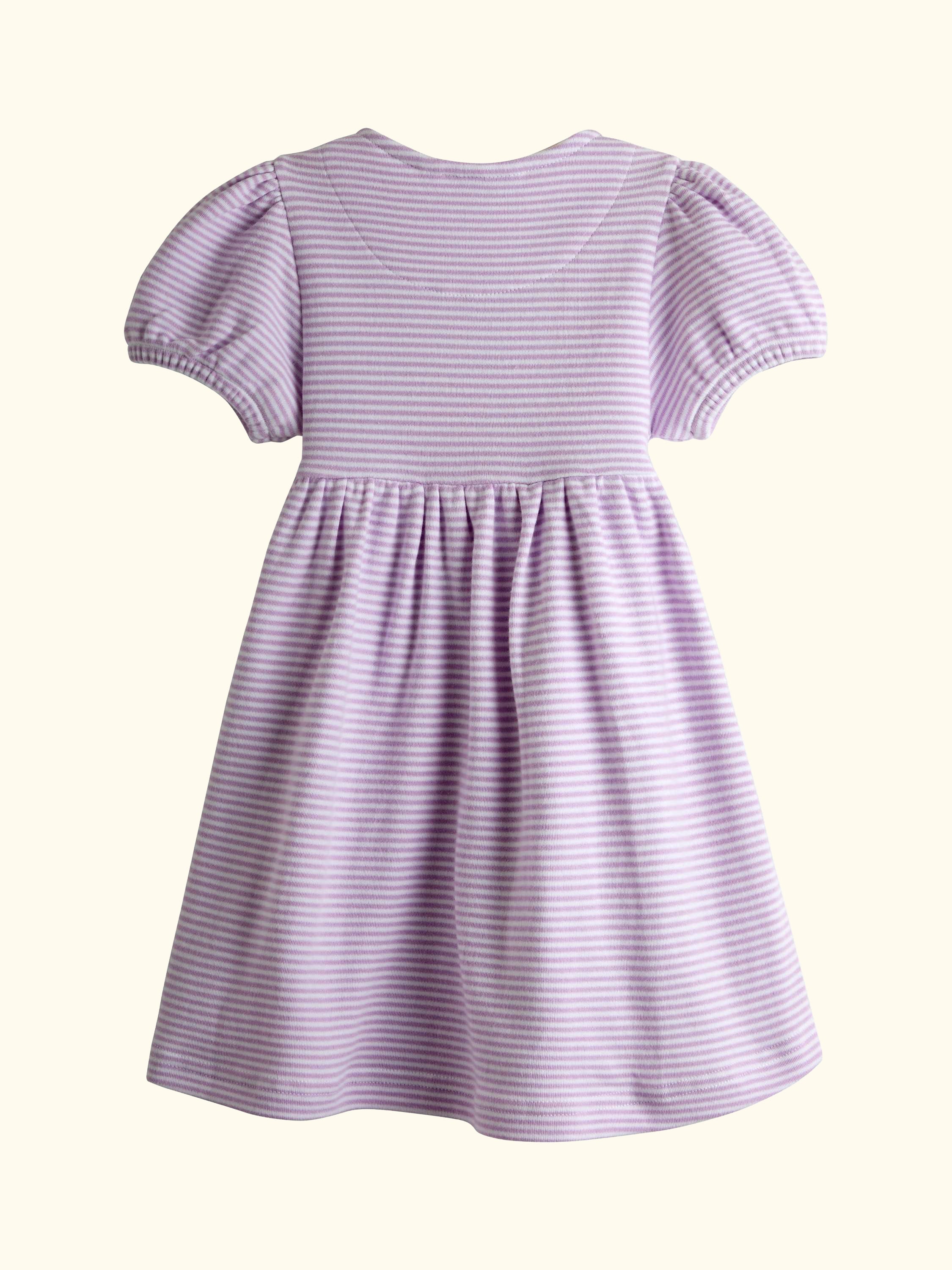 Kids' Fairy Applique Button Front Dress, Lilac