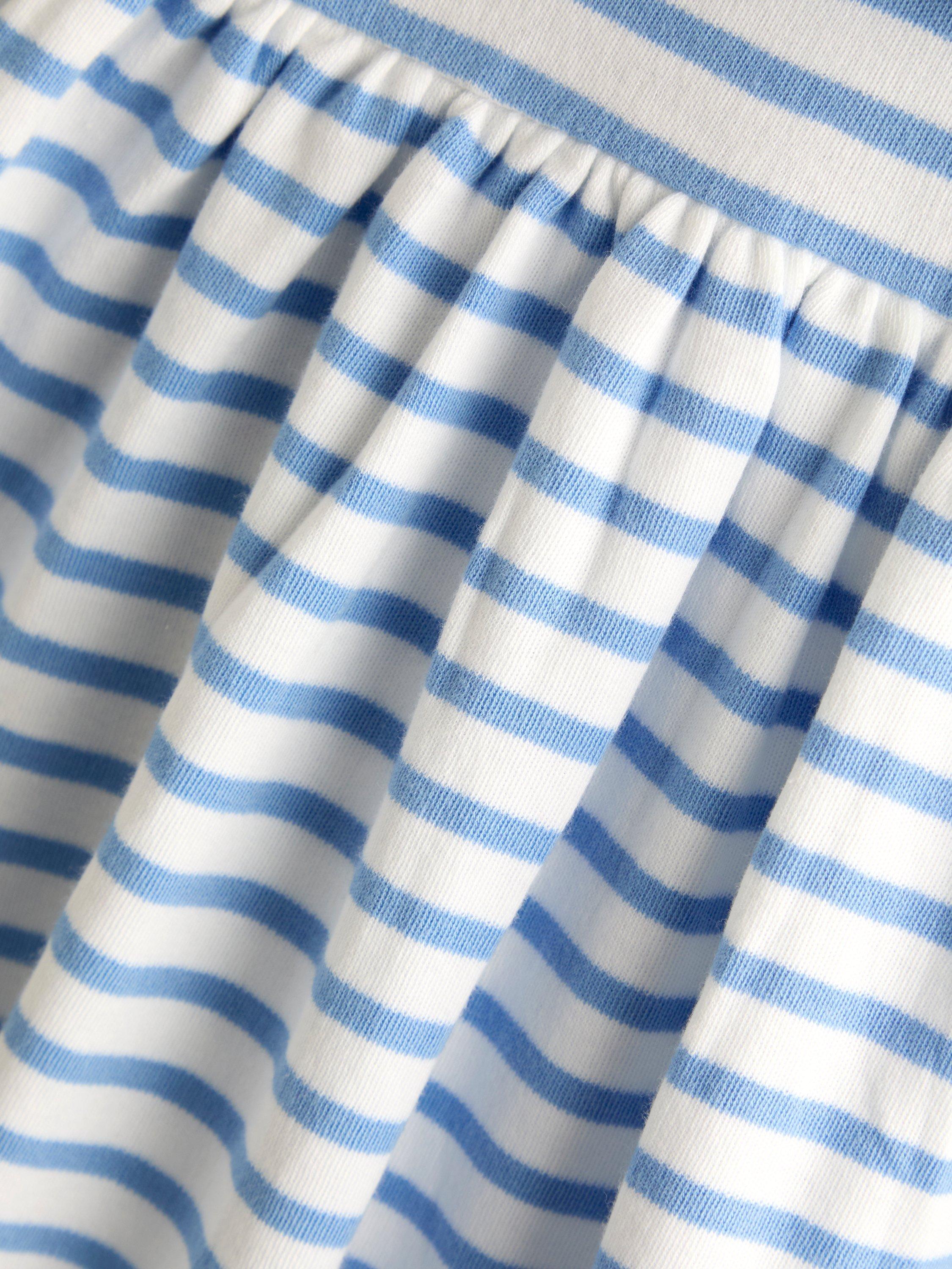 Kids' Short Sleeve Sailor Dress, Light Blue