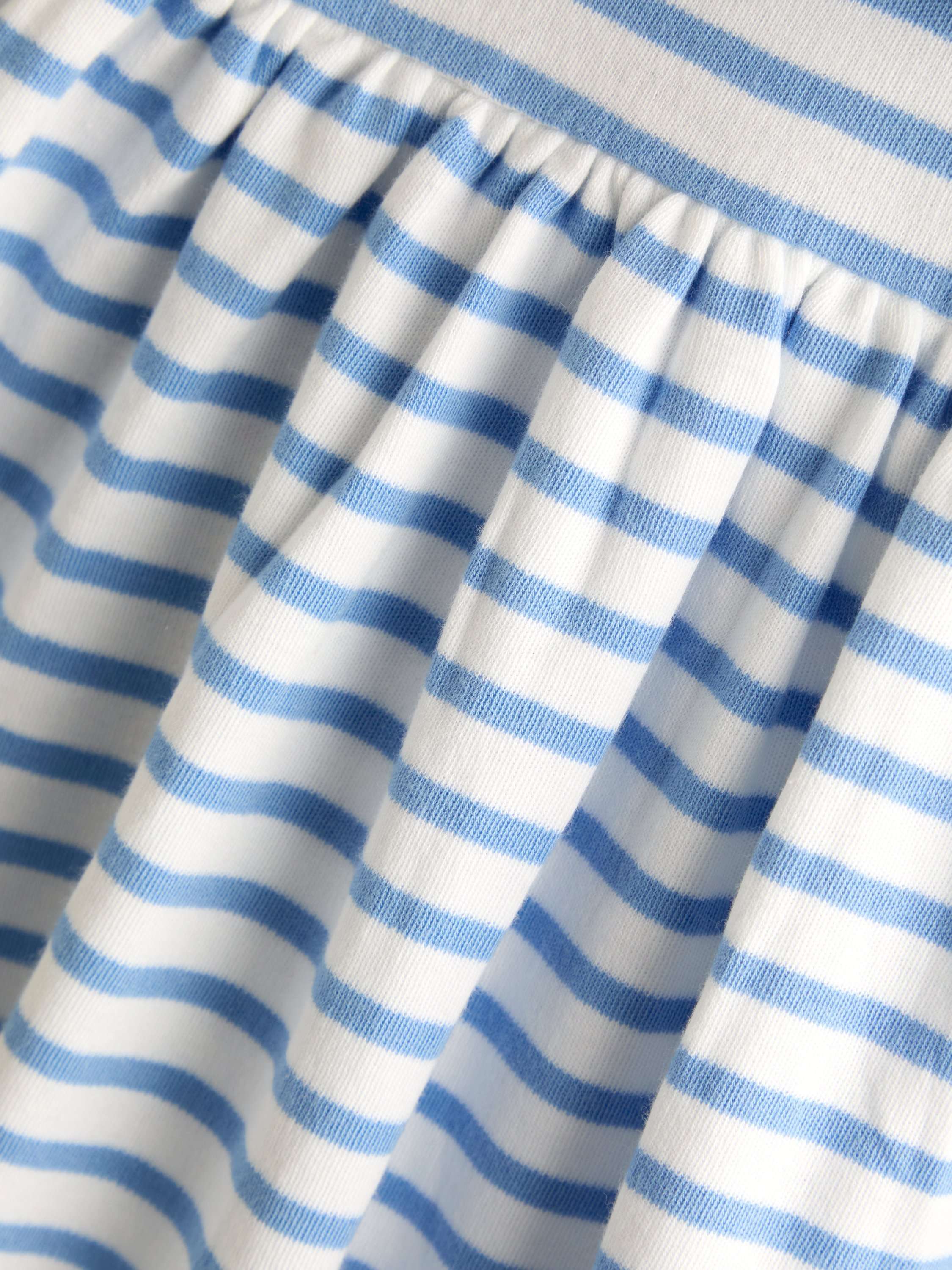 Kids' Short Sleeve Sailor Dress, Light Blue