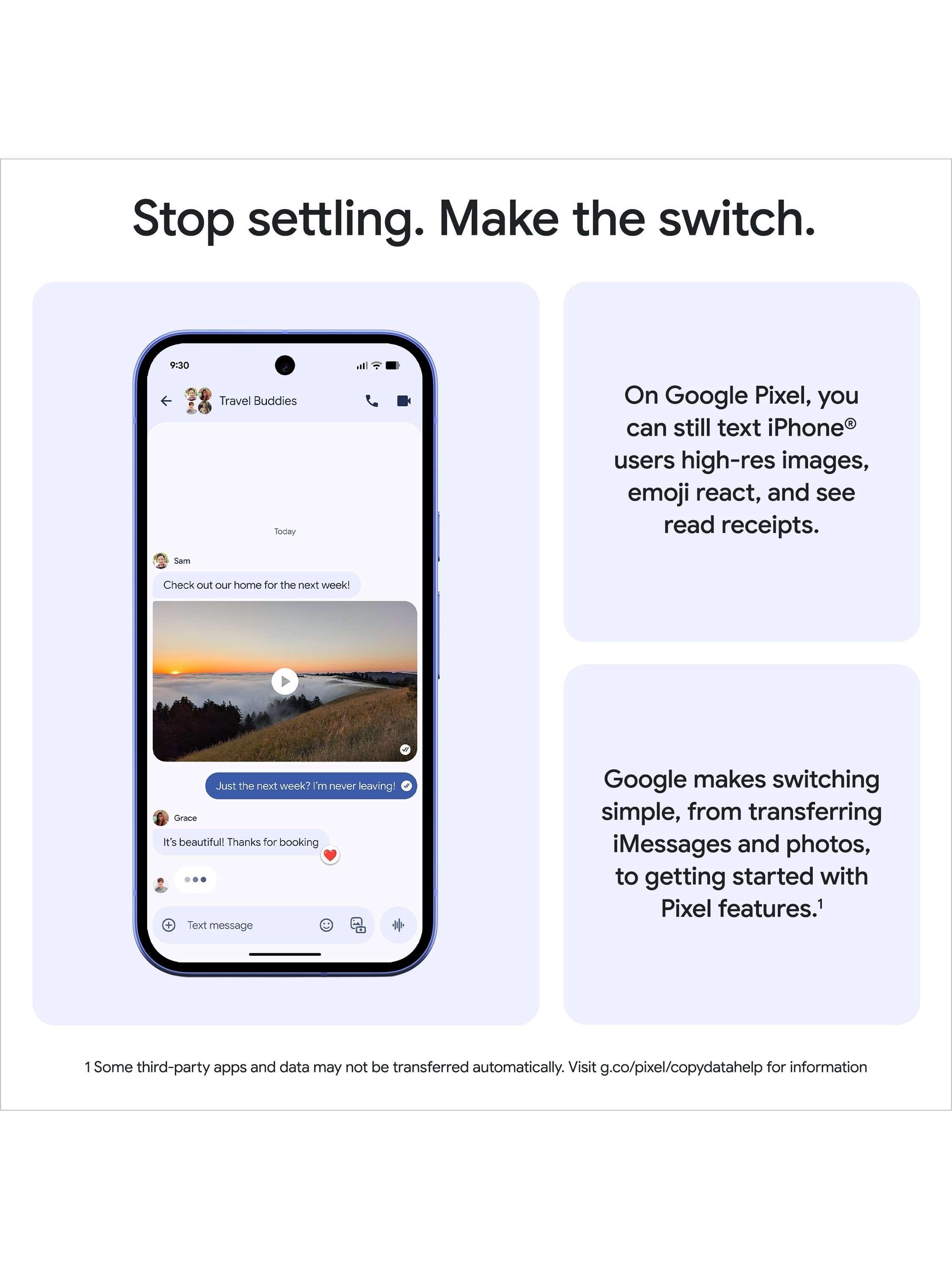 Pixel 10a Smartphone, Android, 6.3”, 5G, SIM Free, Obsidian