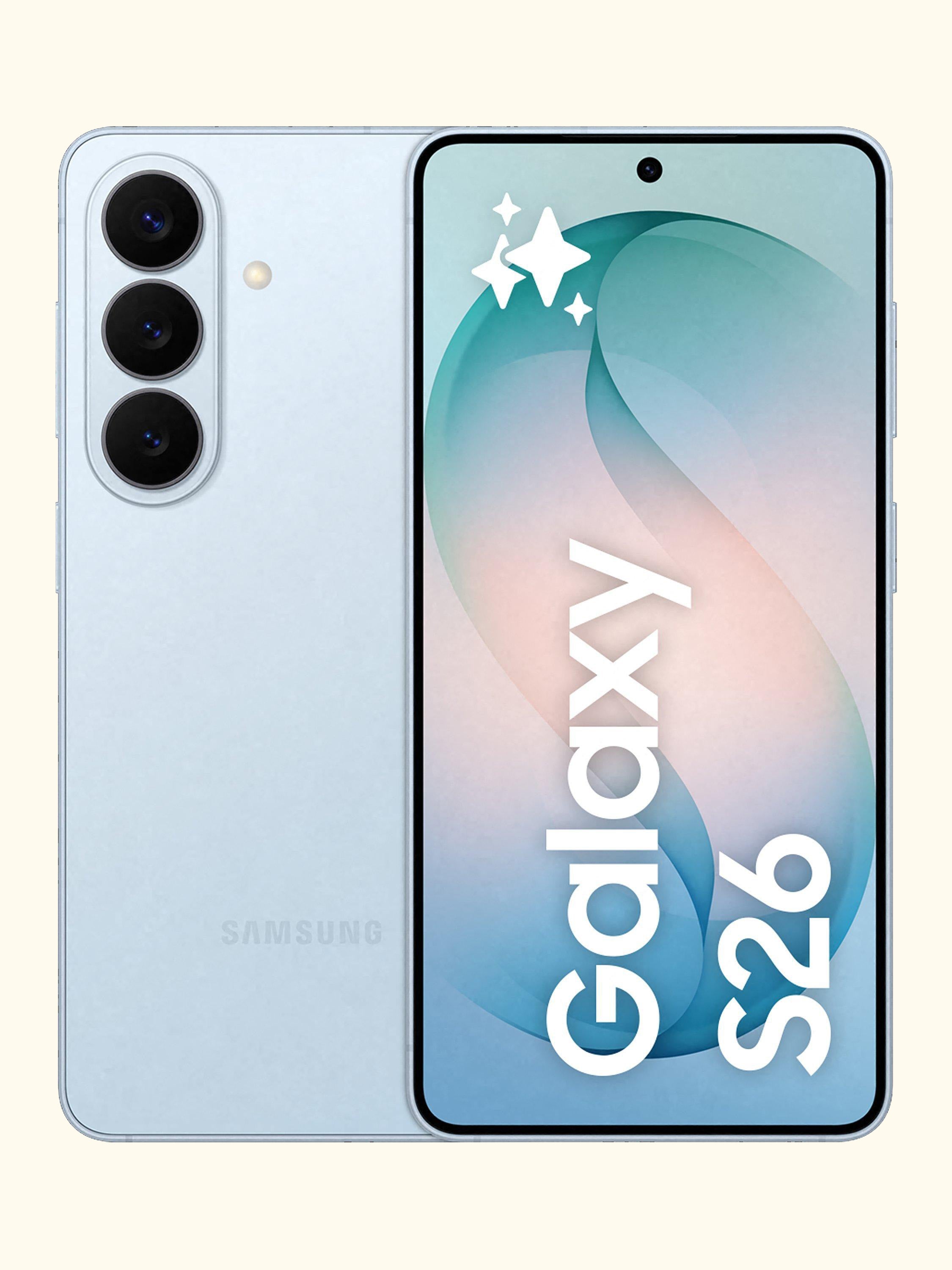 Galaxy S26 Smartphone, 12GB RAM, 6.3”, Galaxy AI, 5G, SIM Free, White