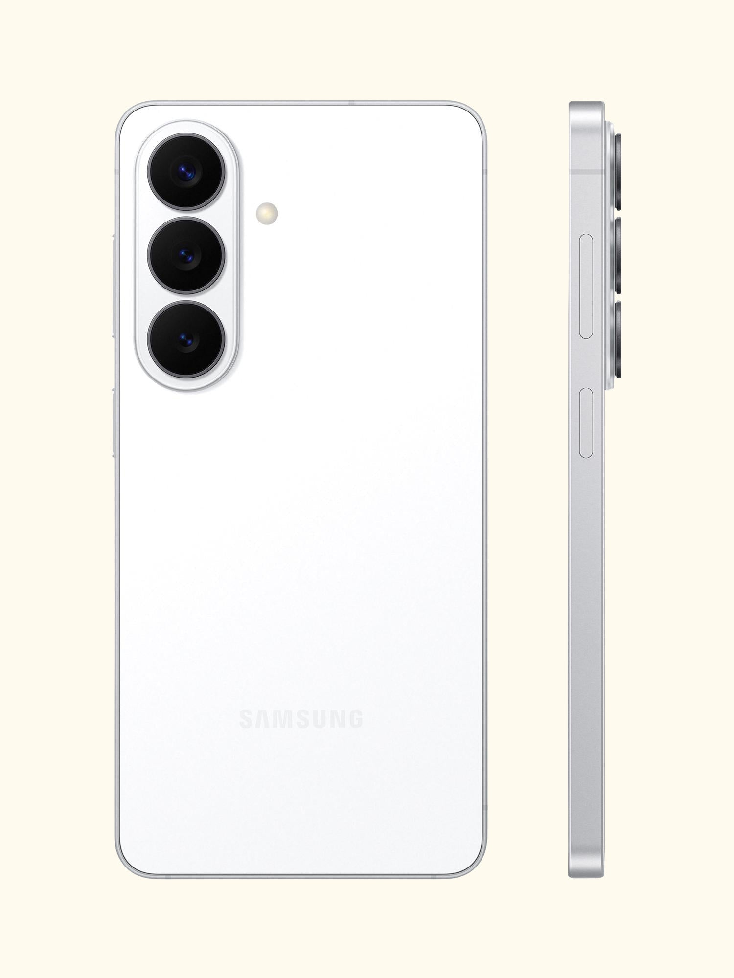 Galaxy S26 Smartphone, 12GB RAM, 6.3”, Galaxy AI, 5G, SIM Free, White