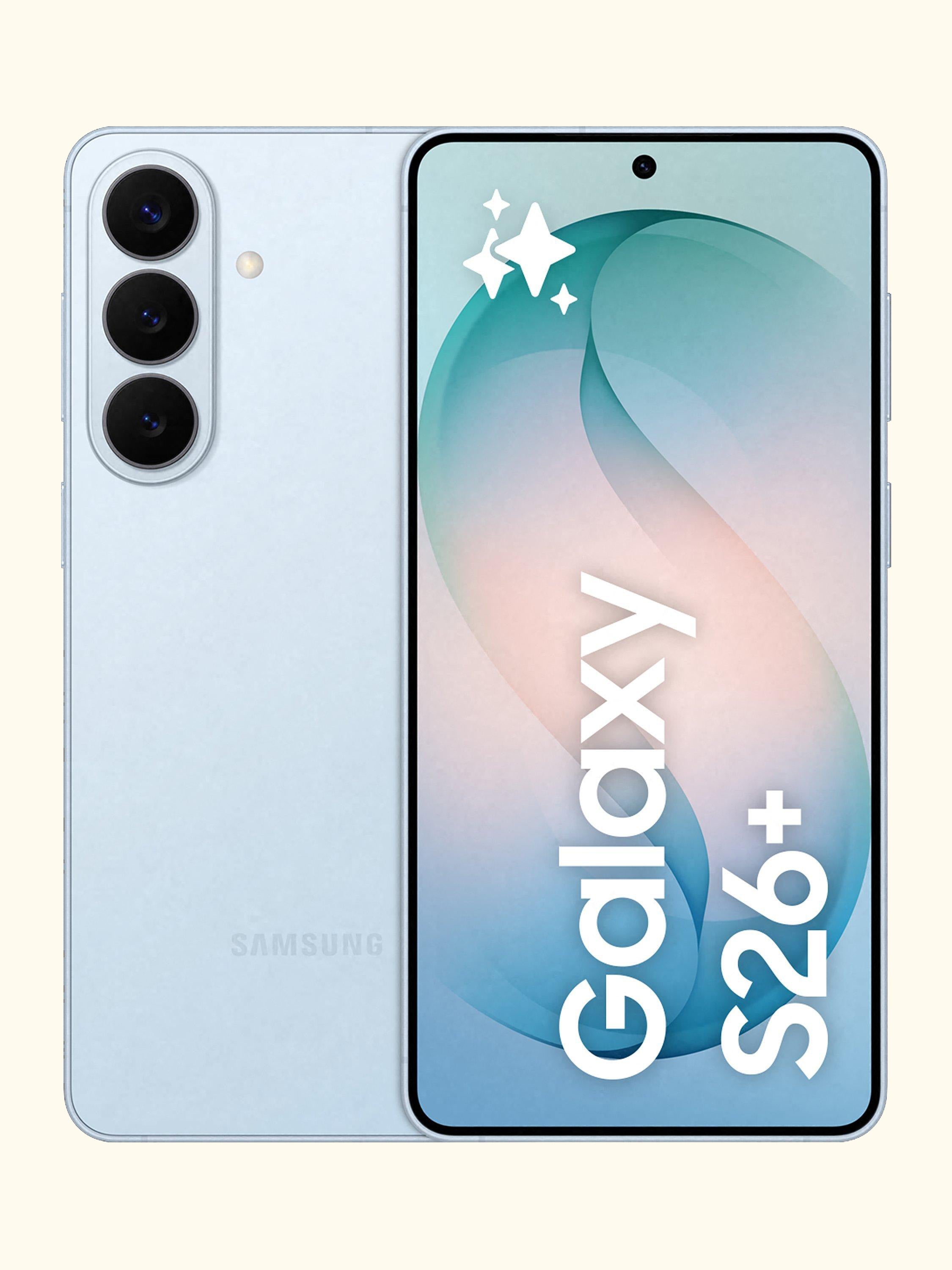 Galaxy S26+ Smartphone, 12GB RAM, 6.7”, Galaxy AI, 5G, SIM Free, Sky Blue