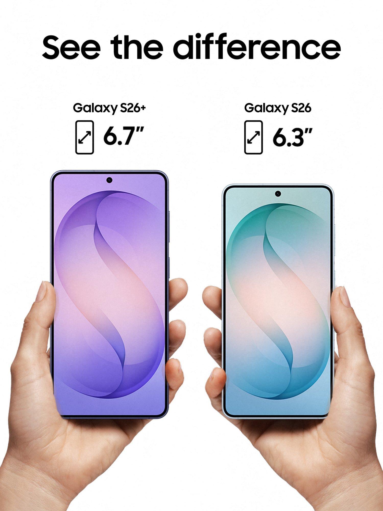 Galaxy S26+ Smartphone, 12GB RAM, 6.7”, Galaxy AI, 5G, SIM Free, Sky Blue