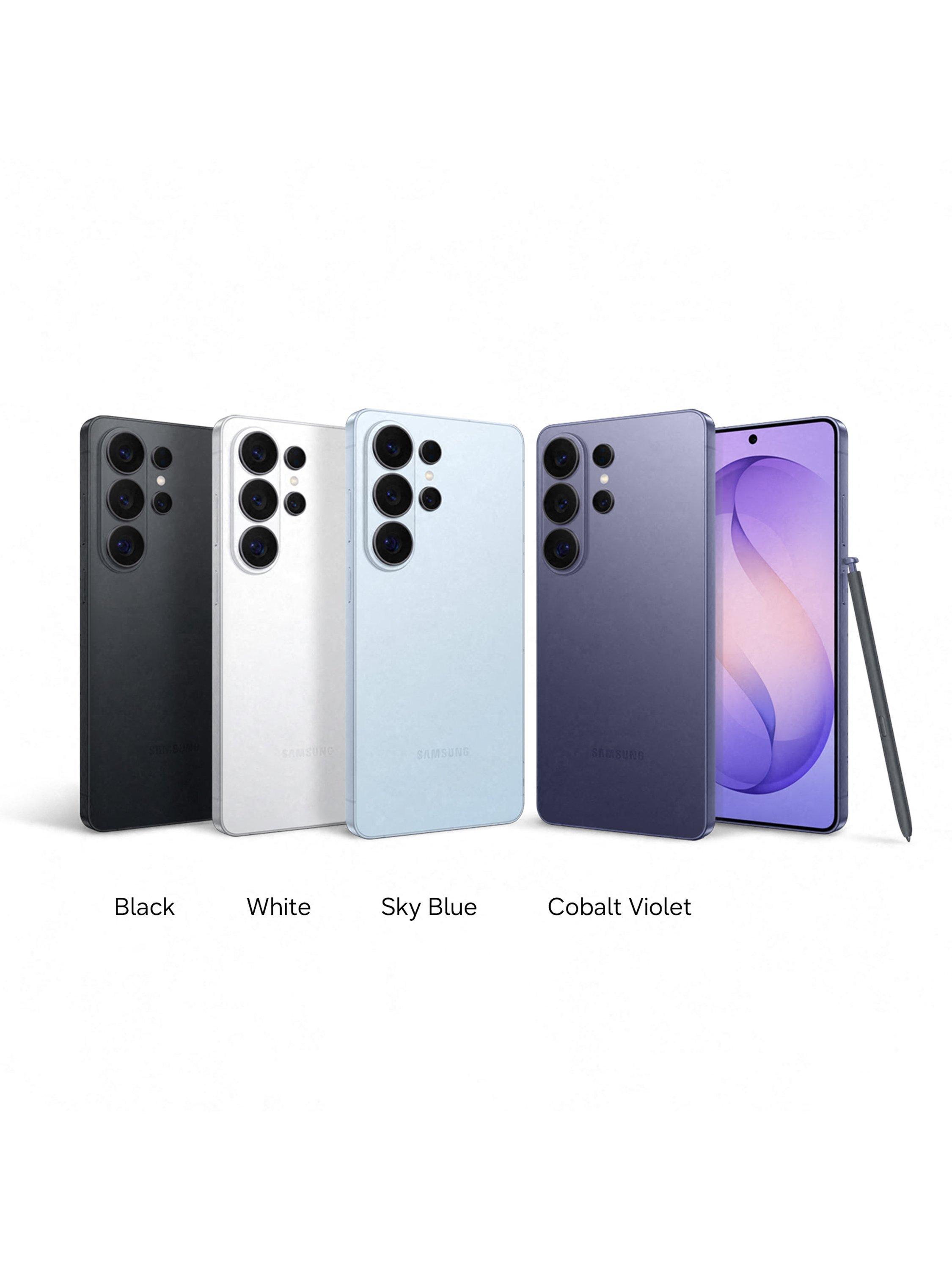 Galaxy S26 Ultra Smartphone with Bluetooth S Pen, 16GB RAM, 6.9”, Galaxy AI, 5G, SIM Free, Cobalt Violet