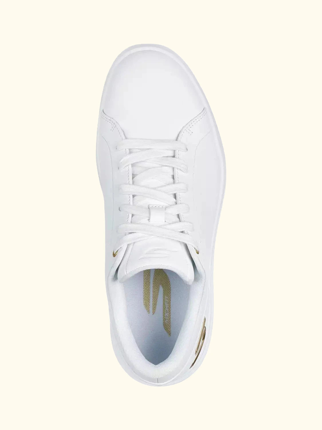 Skechers Relaxed Fit GO GOLF Drive 6 Trainers, White/Gold
