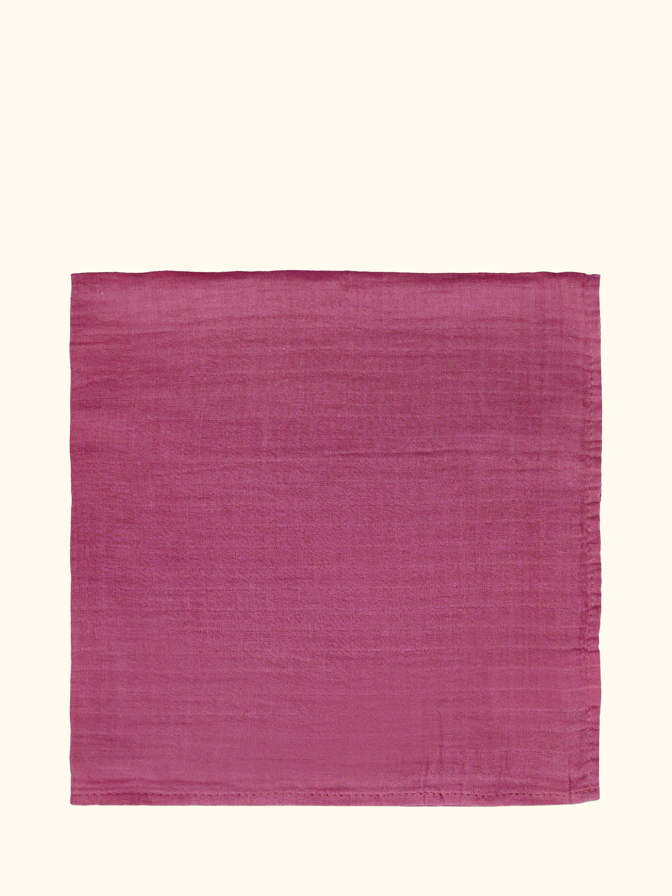Muslin Cloths, Pack of 6, Pink/Multi