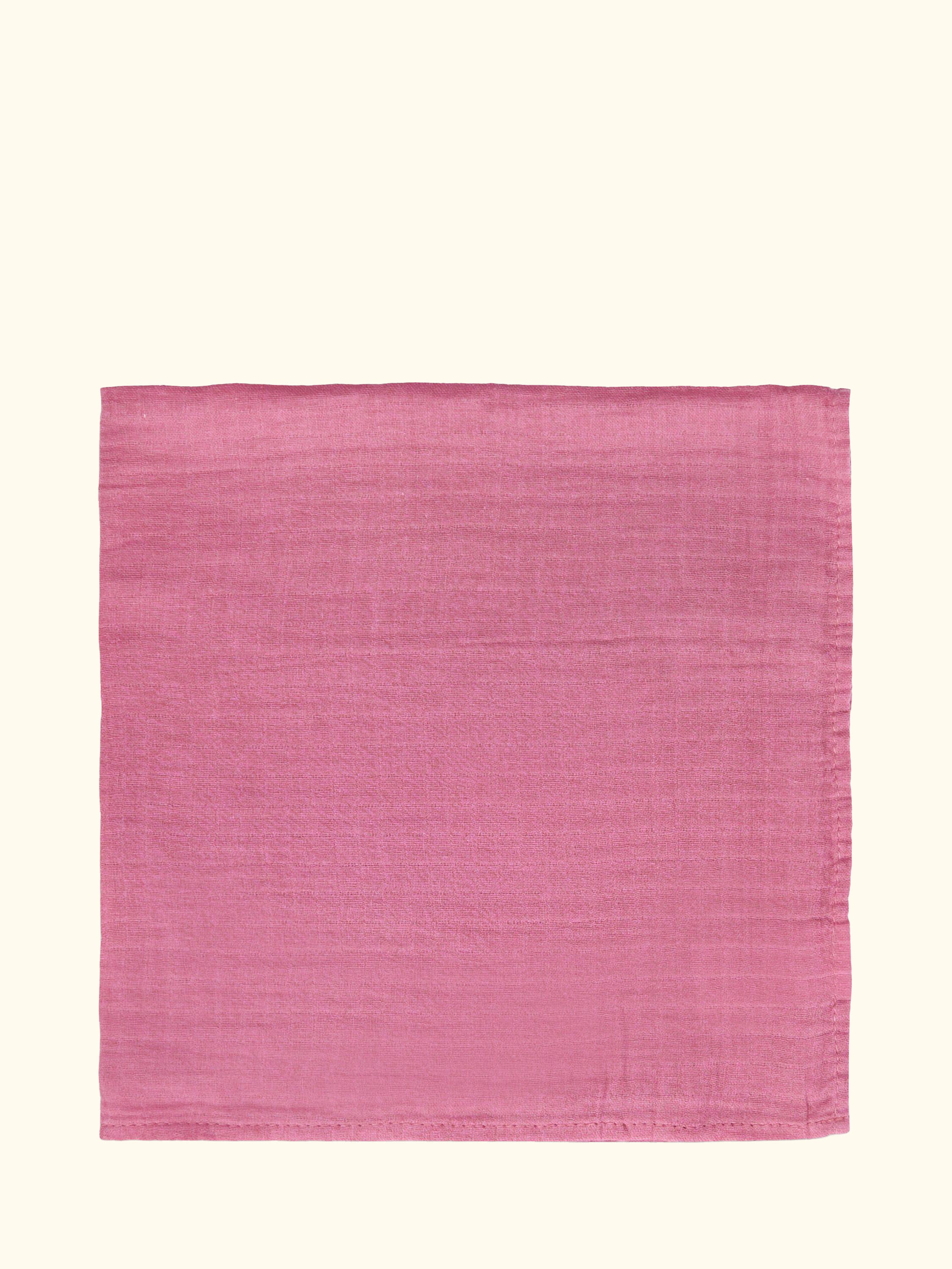 Muslin Cloths, Pack of 6, Pink/Multi