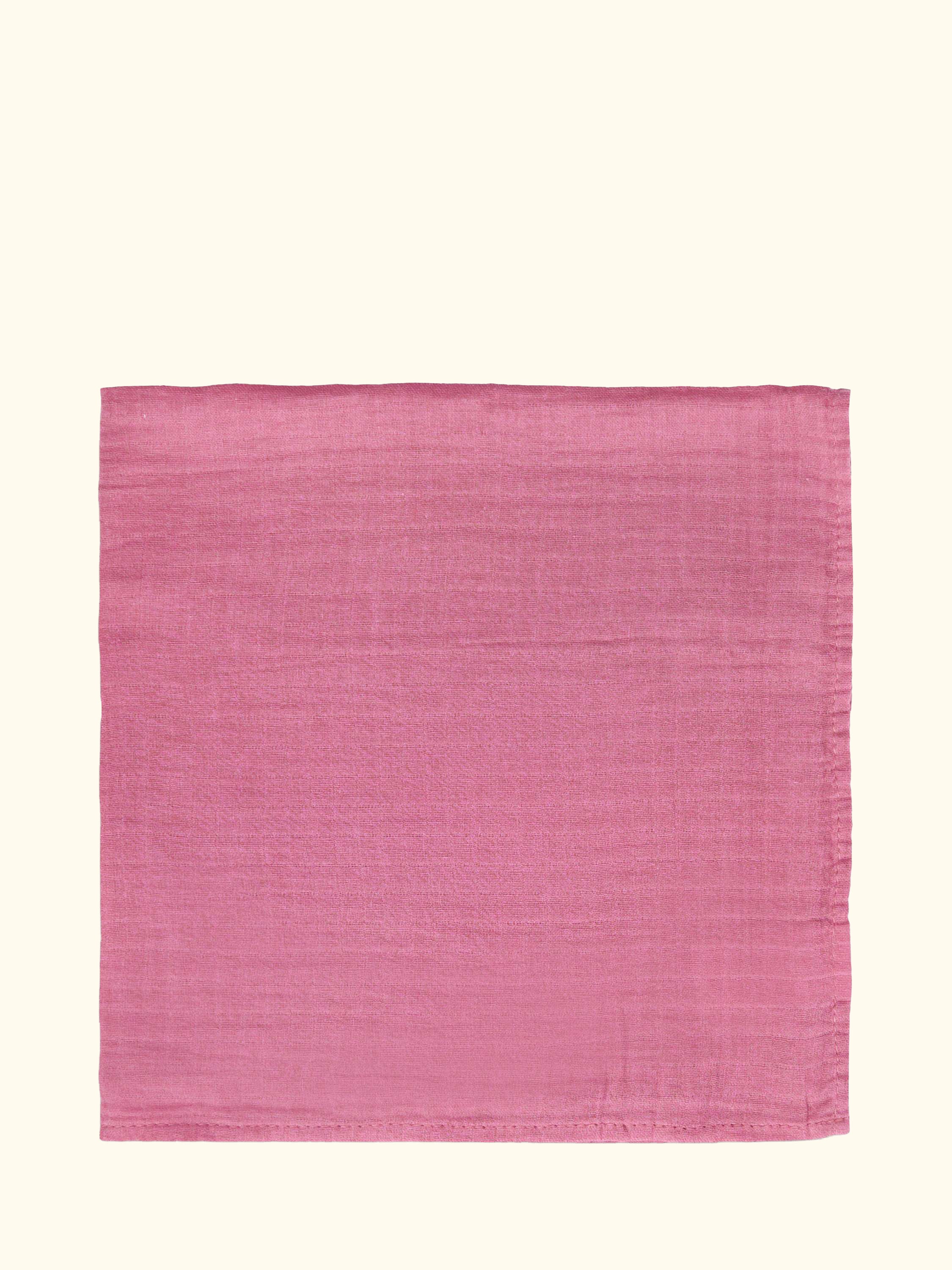 Muslin Cloths, Pack of 6, Pink/Multi