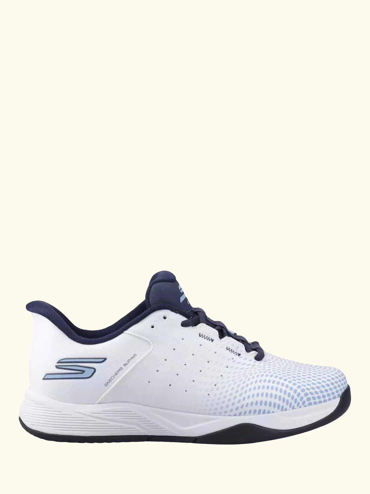 Skechers Slip-ins Relaxed Fit Viper Court Reload Trainers, White