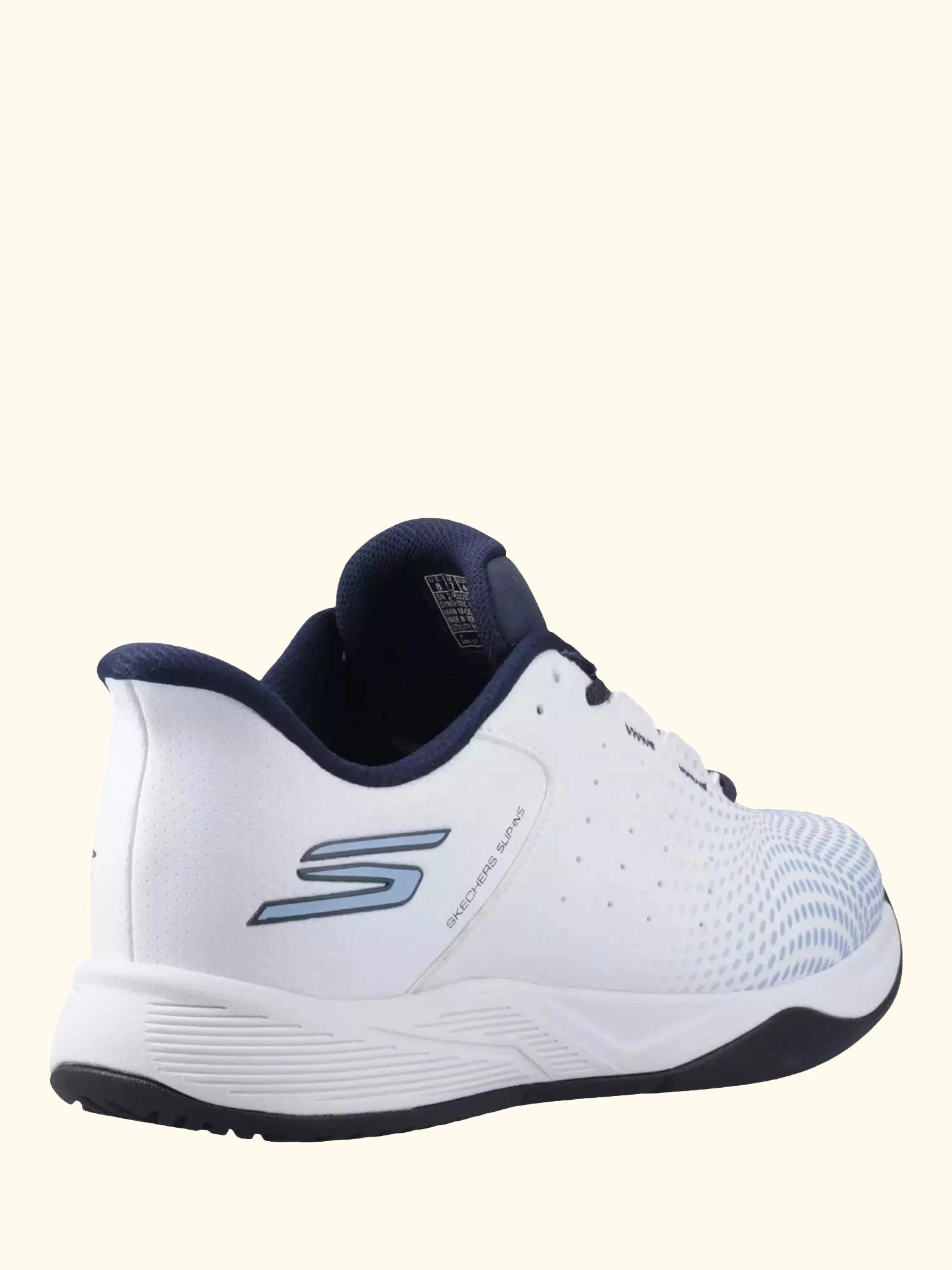 Skechers Slip-ins Relaxed Fit Viper Court Reload Trainers, White
