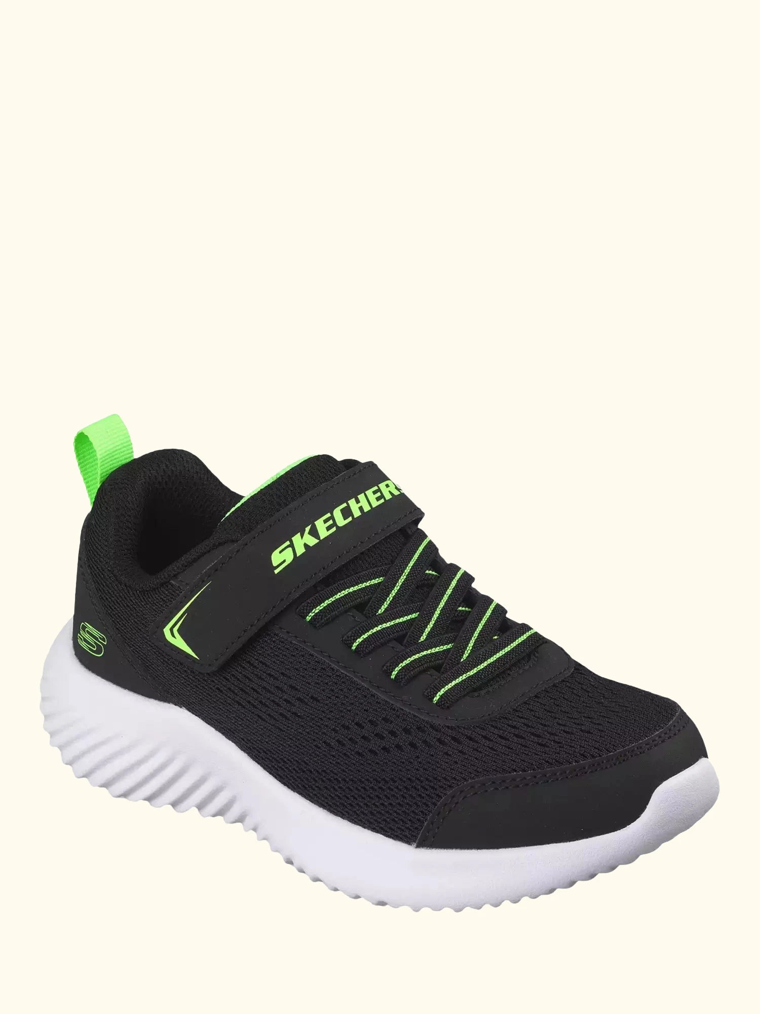 Skechers Kids' Bounder Quantarun Trainers, Black