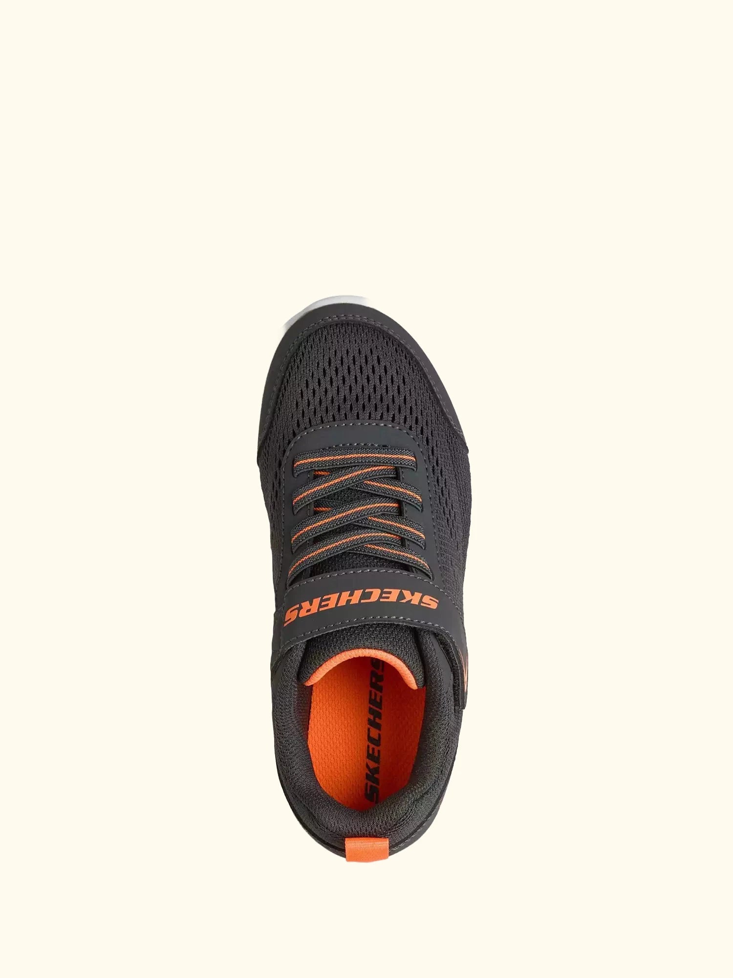 Skechers Kids' Bounder Knit Trainers, Charcoal