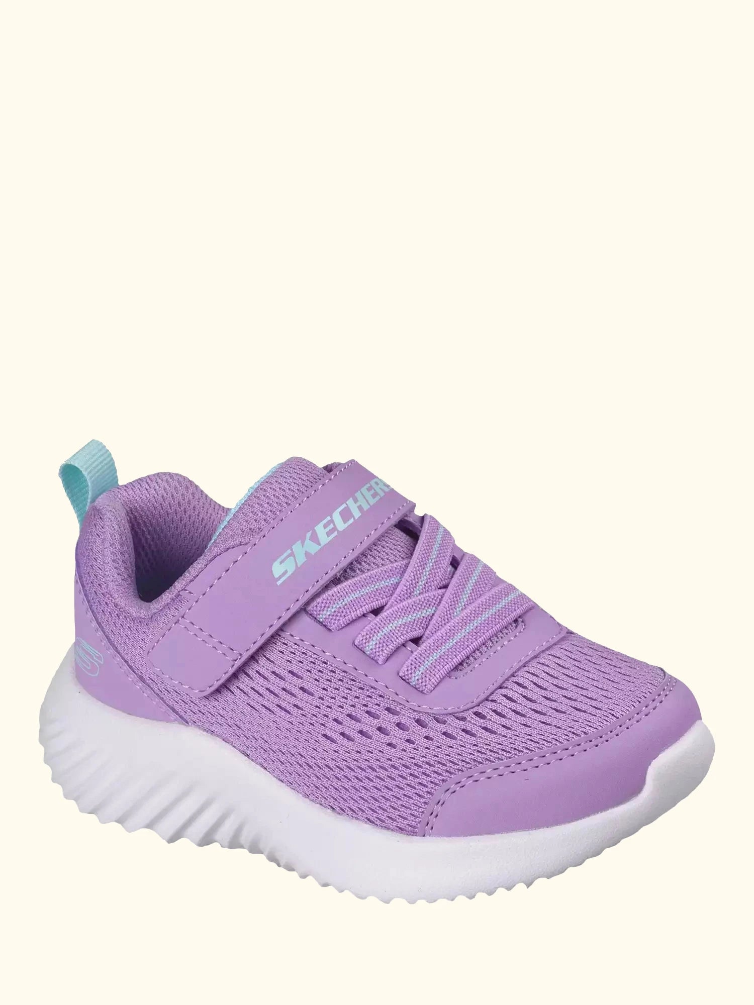 Skechers Kids' Bounder Easy Mesh Trainers, Lavender
