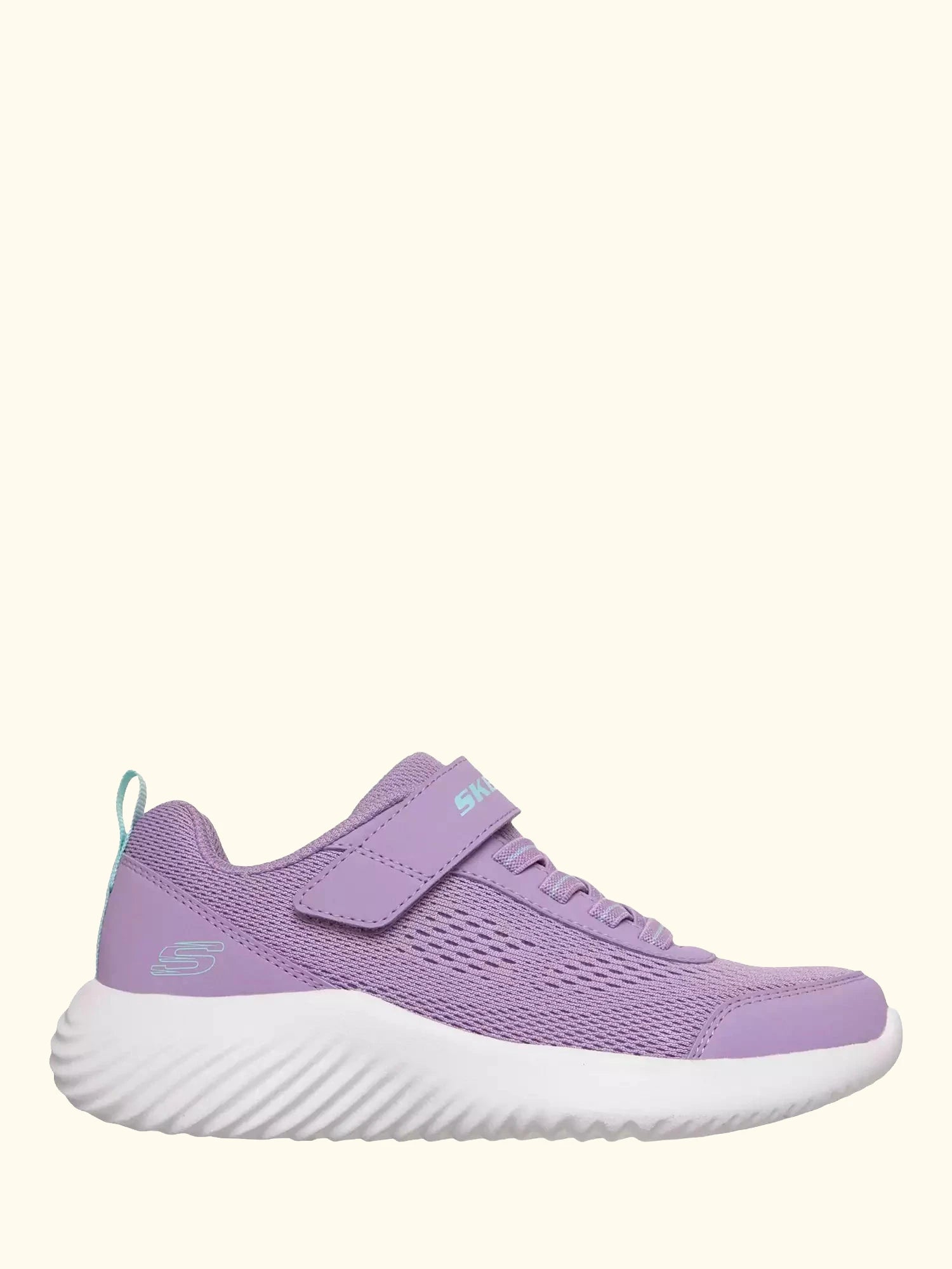 Skechers Kids' Bounder Free Mesh Trainers, Lavender